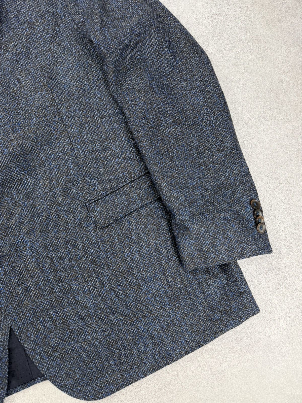 Other Carl Gross Black Line Wool Blazer Jacket Size 48R Size 48R - 2 Thumbnail