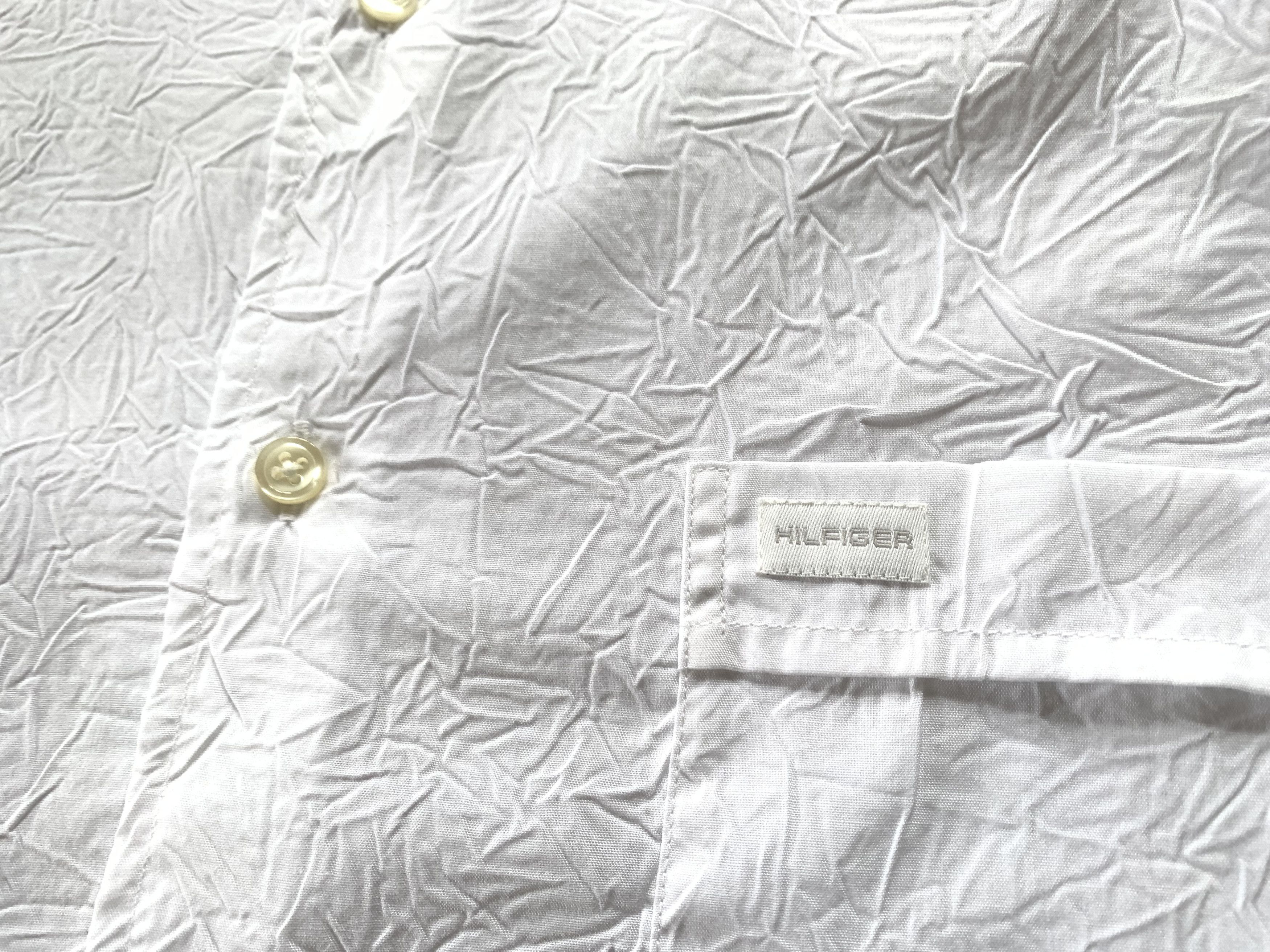 Tommy Hilfiger Tommy Hilfiger White Light Cotton Short Sleeve Shirt Size US XL / EU 56 / 4 - 6 Thumbnail