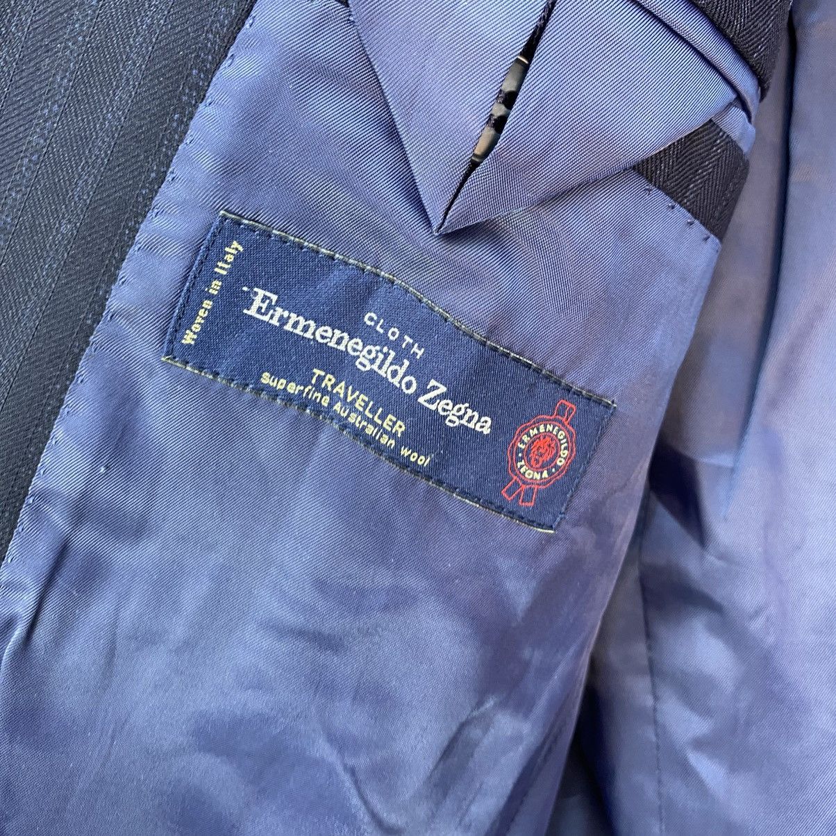 Ermenegildo Zegna 🫶 Vintage Ermenegildo Zegna Checked Jacket Size US M / EU 48-50 / 2 - 4 Thumbnail
