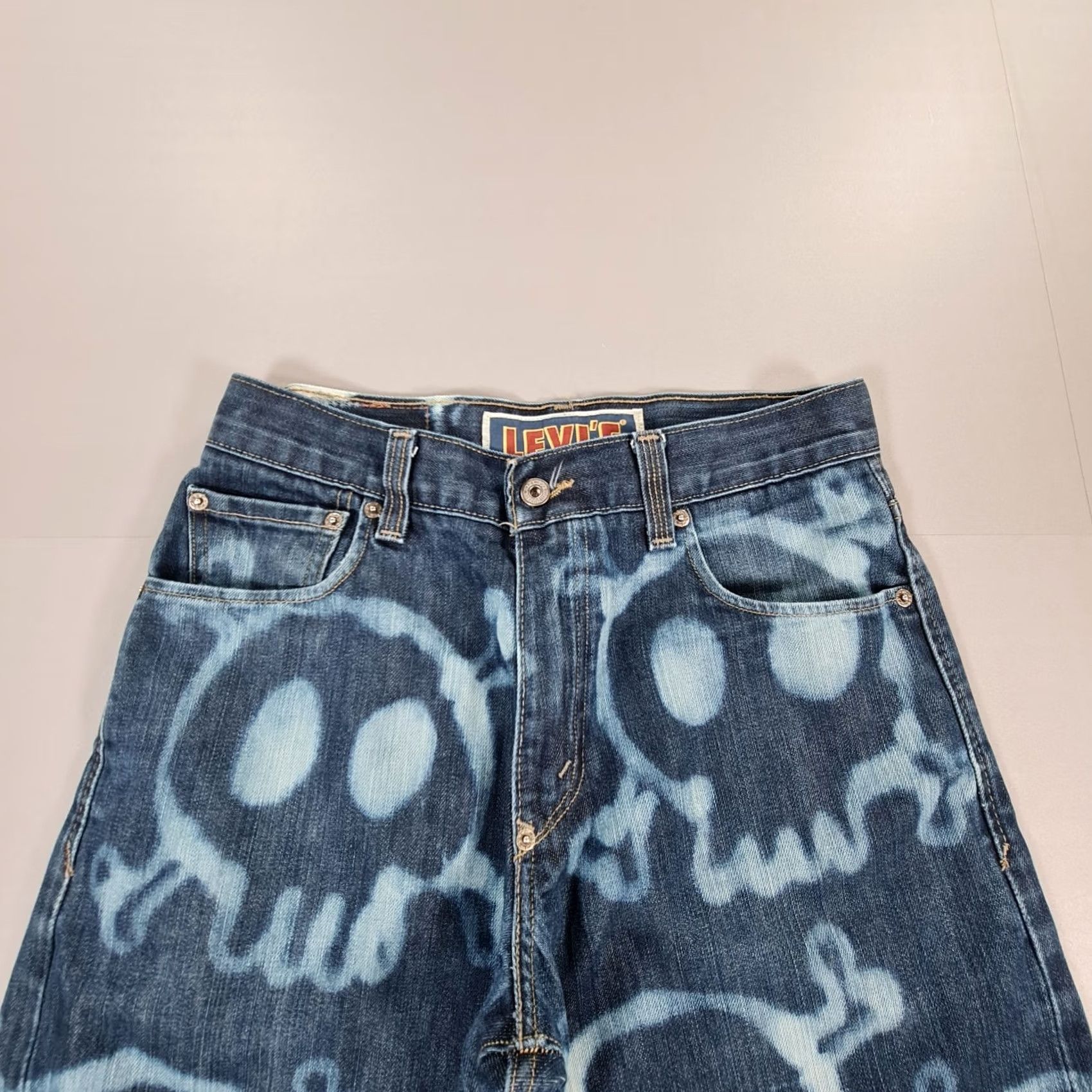 Levi's Levi's 559 Jeans Blue W30 L31 Relaxed Straight Skull Denim Mens Jeans Size US 30 / EU 46 - 2 Thumbnail