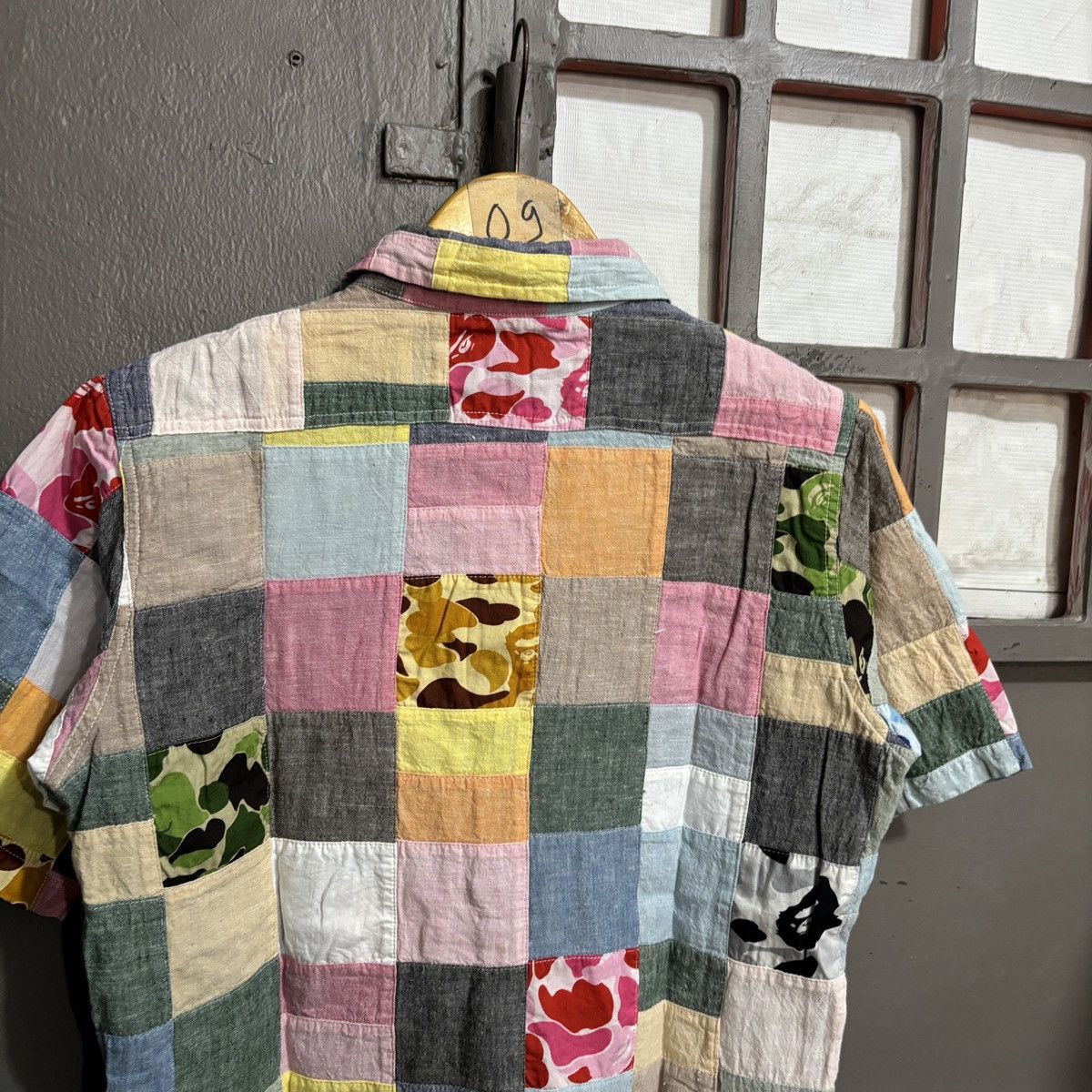 Bape OG Bape PatchWork Button Up Shirt Size US S / EU 44-46 / 1 - 12 Thumbnail