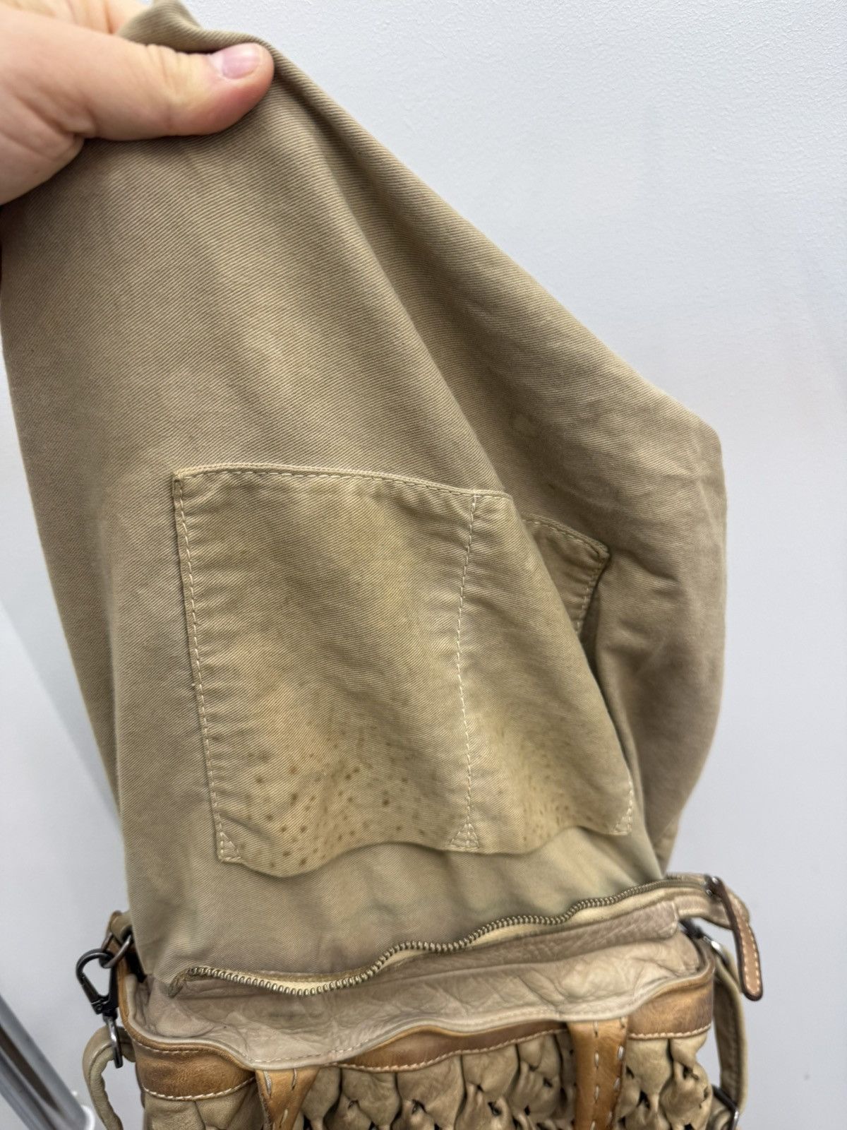 Vintage Reptiles House Leather Handbag Size ONE SIZE - 8 Thumbnail