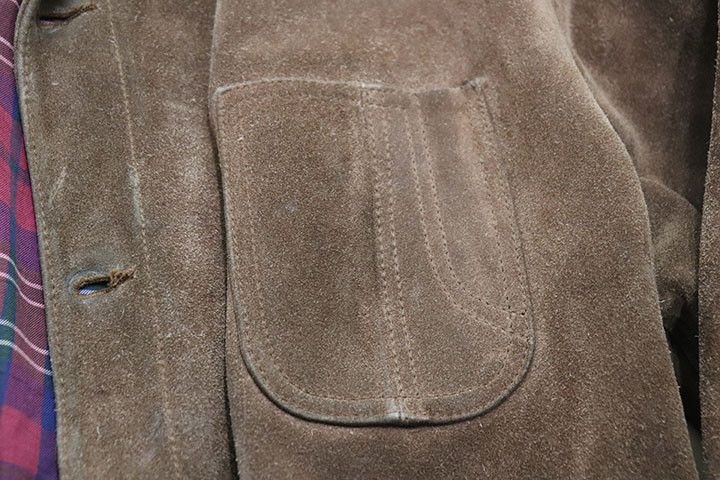Polo Ralph Lauren × RRL Ralph Lauren × Ralph Lauren Ralph Lauren Polo Country Suede Jacket plaid lined (L) Size US L / EU 52-54 / 3 - 6 Thumbnail