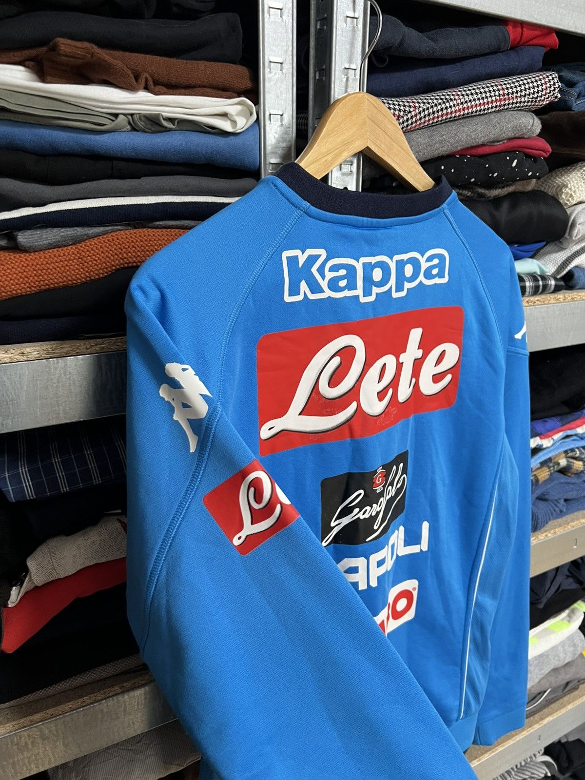 Kappa Kappa Napoli Long Sleeve Sweatshirt Size S Training Jersey Size US S / EU 44-46 / 1 - 5 Thumbnail