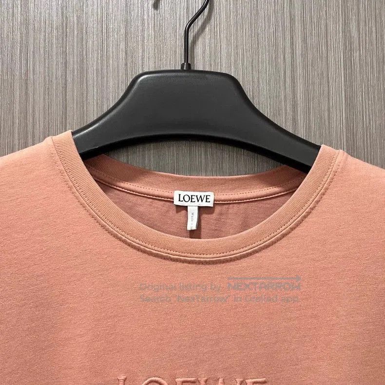 Loewe Loewe FW23 Logo Embroidered Short Sleeve T-shirt. Size US M / EU 48-50 / 2 - 2 Thumbnail