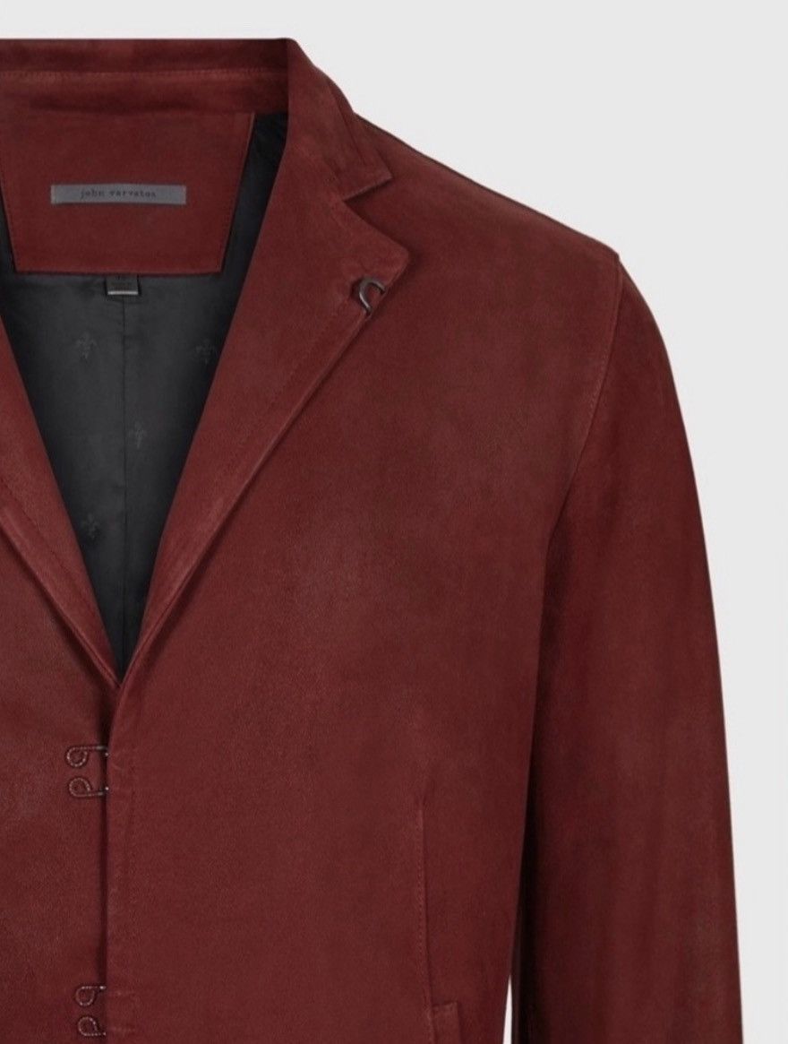 John Varvatos Suede hook and bar jacket. 48 Size US M / EU 48-50 / 2 - 6 Thumbnail