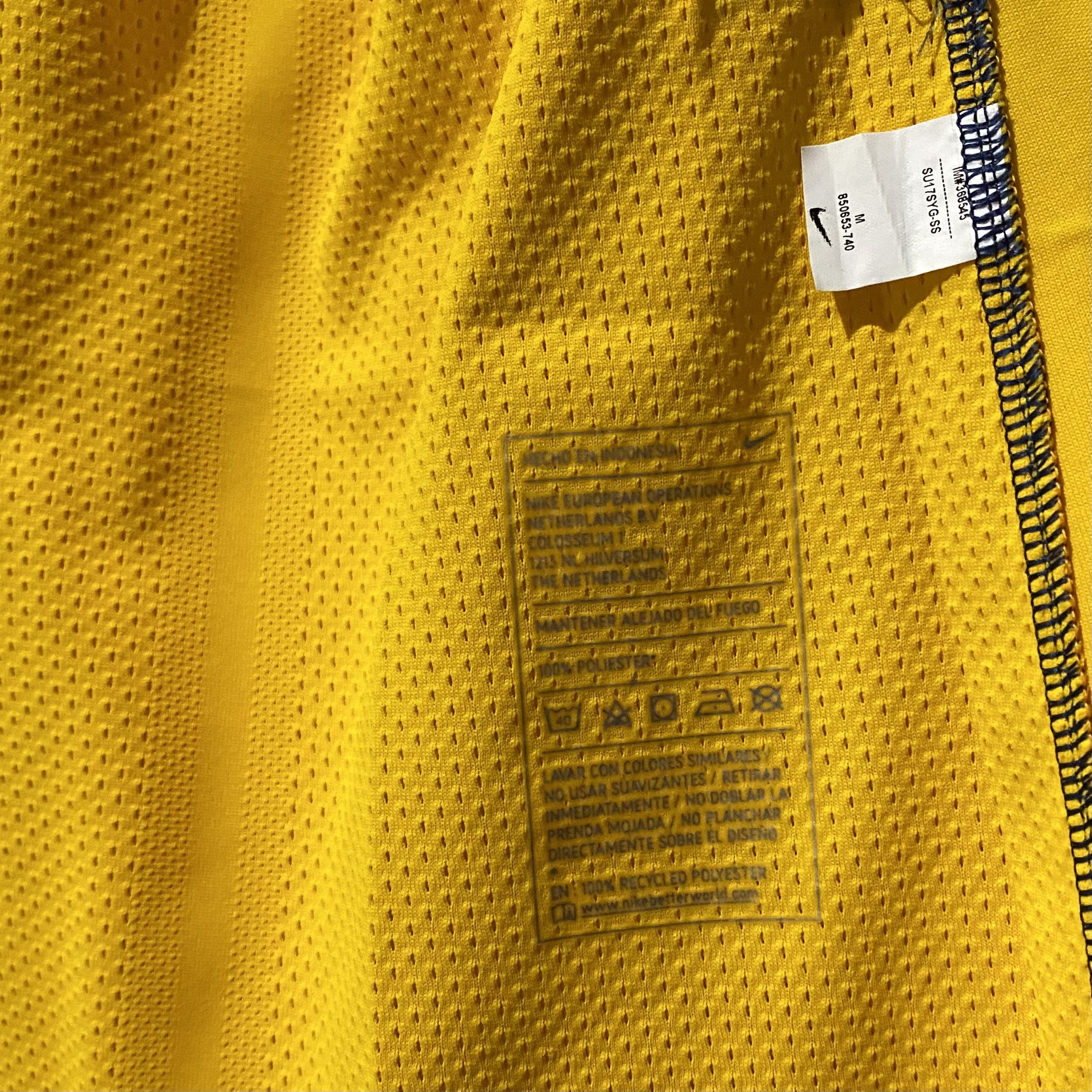 Nike Atletico Madrid 2017-2018 Away Player Issue Jersey Griezmann Size US M / EU 48-50 / 2 - 8 Thumbnail