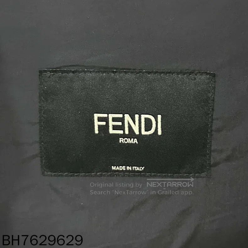 Fendi Fendi Lightweight printed zipper puffer coat Size US S / EU 44-46 / 1 - 4 Thumbnail