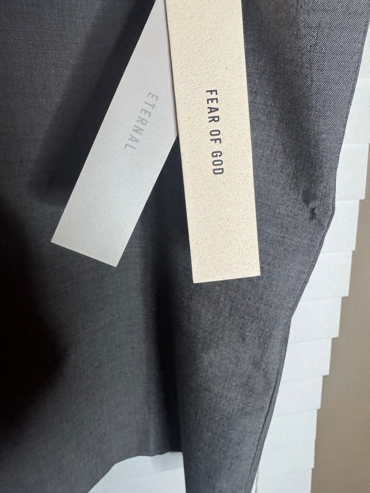 Fear of God Fear of God grey oxford tank Size US M / EU 48-50 / 2 - 10 Thumbnail