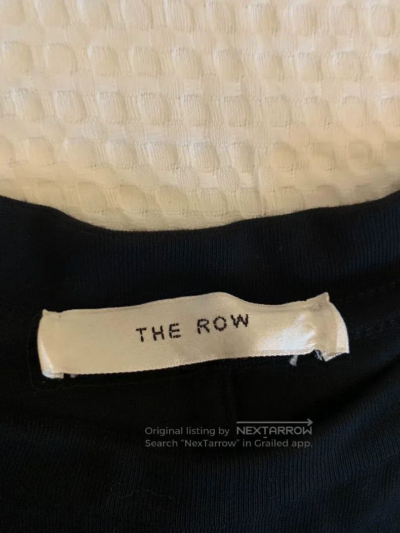 The Row The row Black short sleeve T-shirt Size XS / US 0-2 / IT 36-38 - 2 Thumbnail