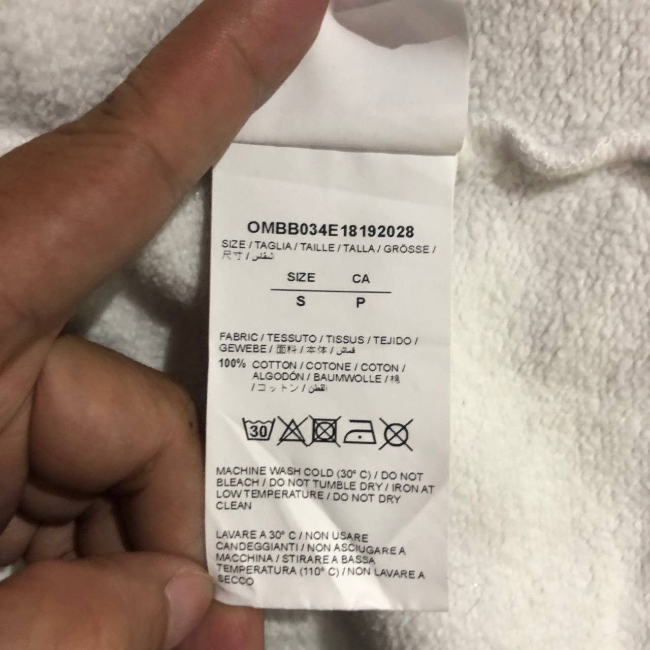 Off-White × SSENSE Off-White x SSENSE exclusive pull over hoodie Size US M / EU 48-50 / 2 - 14 Thumbnail