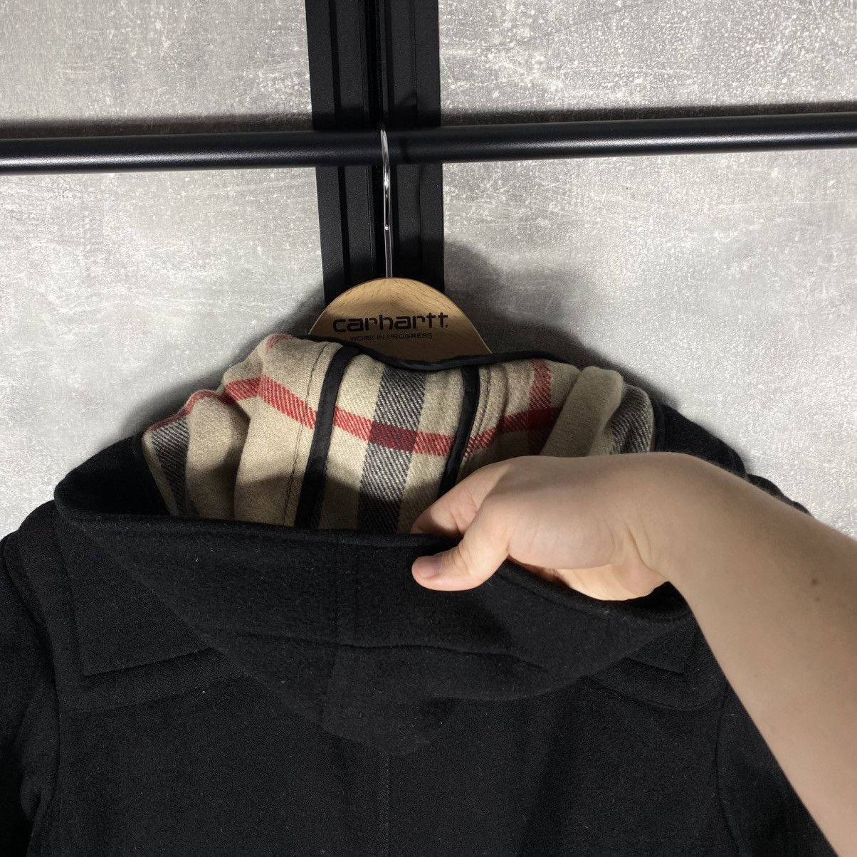 Burberry BURBERRY LONDON WOOL LONG DUFFLE COAT TRENCH COAT VINTAGE Size US S / EU 44-46 / 1 - 16 Thumbnail