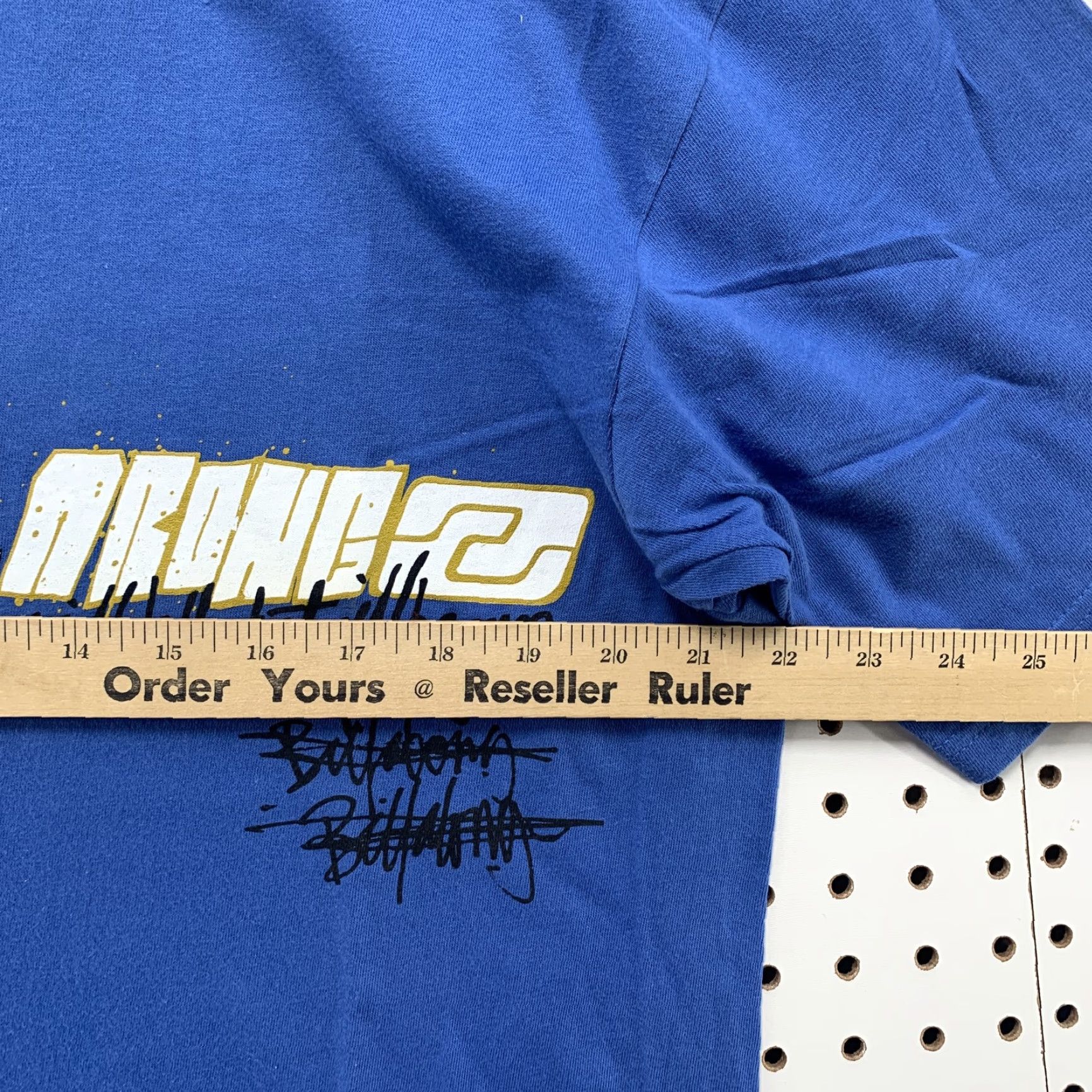 Billabong VINTAGE Billabong Graphic Shirt Blue XL Short Sleeve Skater Surfer Tee Mens Size US XL / EU 56 / 4 - 4 Thumbnail