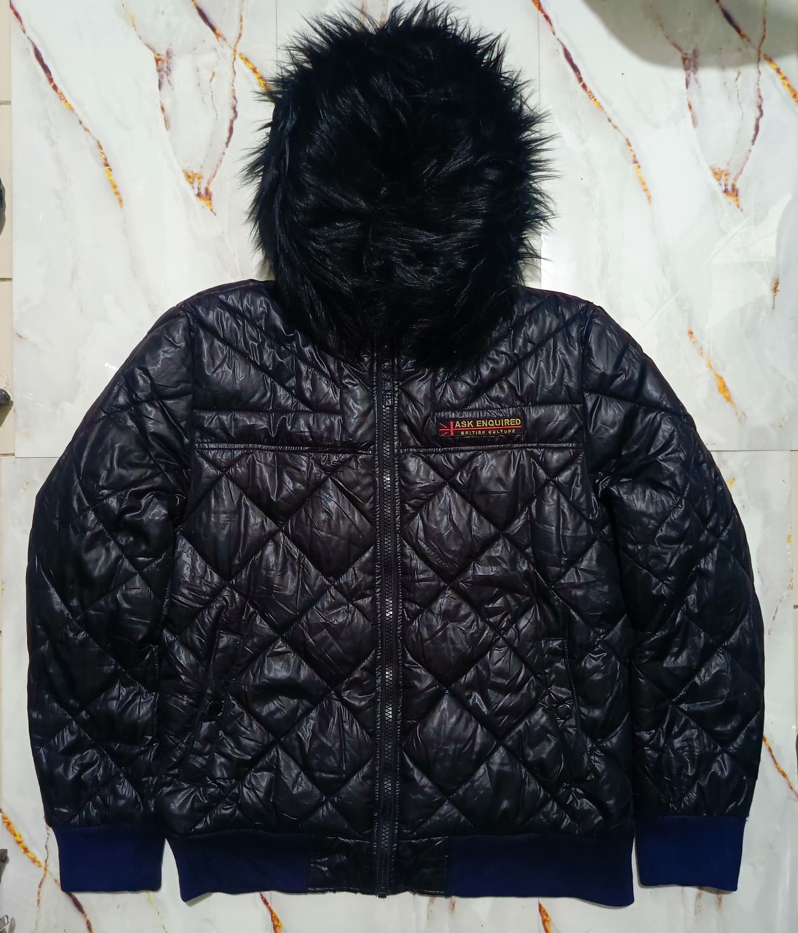 semanticdesign 🔥ASK Enquired Hoodie Puffer Down Jacket With Fur Size US L / EU 52-54 / 3 - 2 Thumbnail