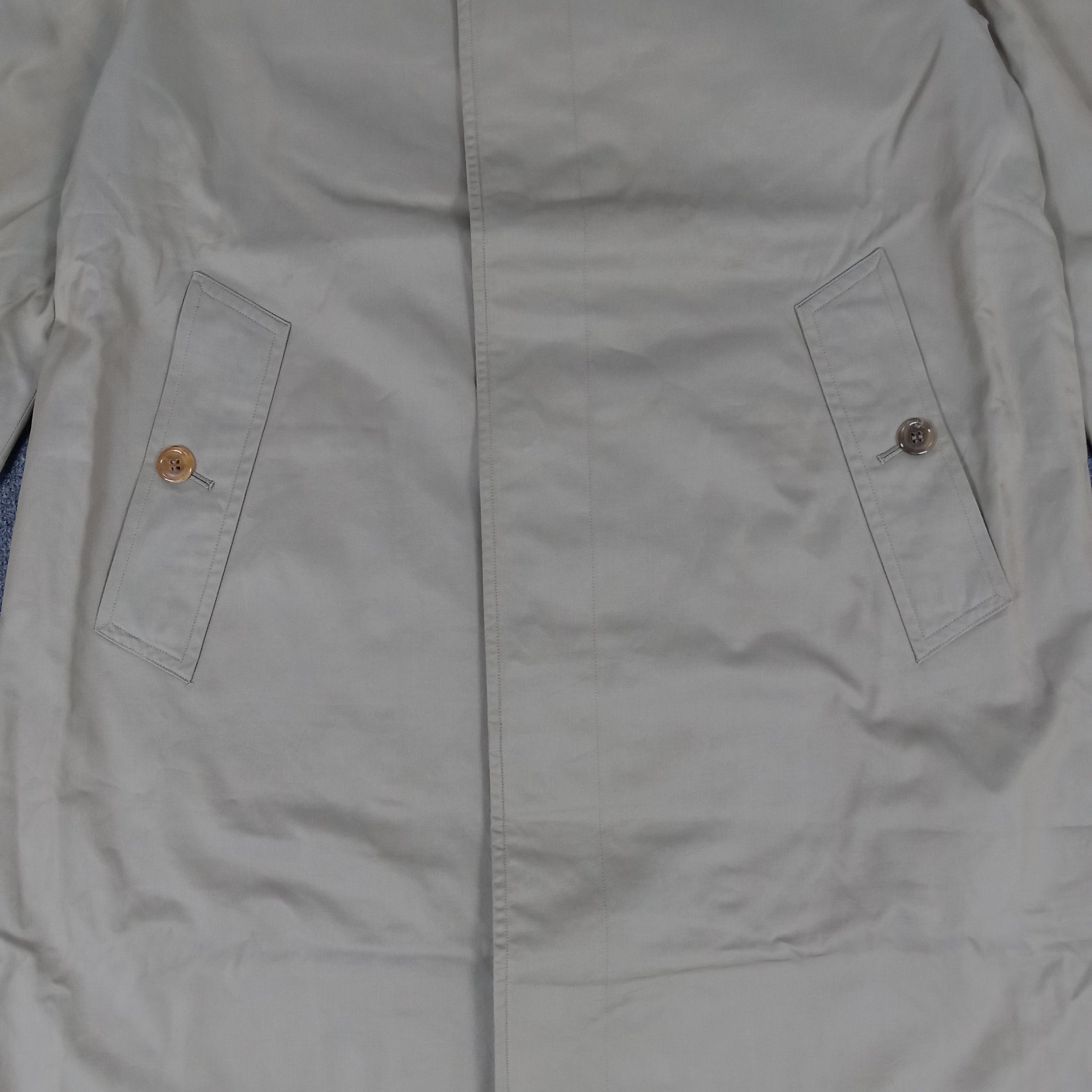 Burberry × Vintage Burberry Nova Check Long Trench Jacket Size US M / EU 48-50 / 2 - 2 Thumbnail