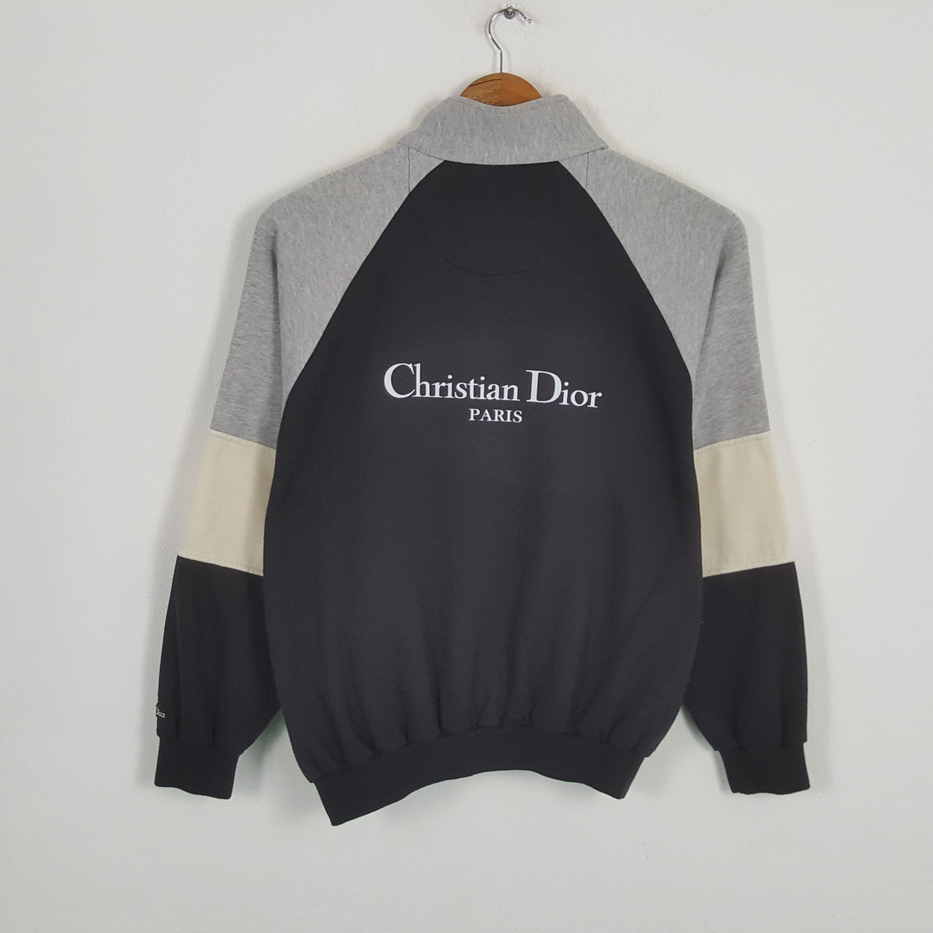 Christian Dior Monsieur × Vintage Vintage CHRISTIAN DIOR Italian Fashion Brand Sweaters Size US XXL / EU 58 / 5 - 1 Thumbnail