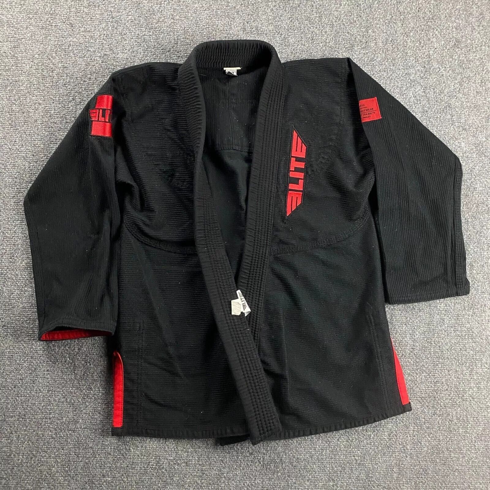Other Elite Gi Adults C2 Black Martial Arts Uniform Top BBJ Size US S / EU 44-46 / 1 - 1 Thumbnail