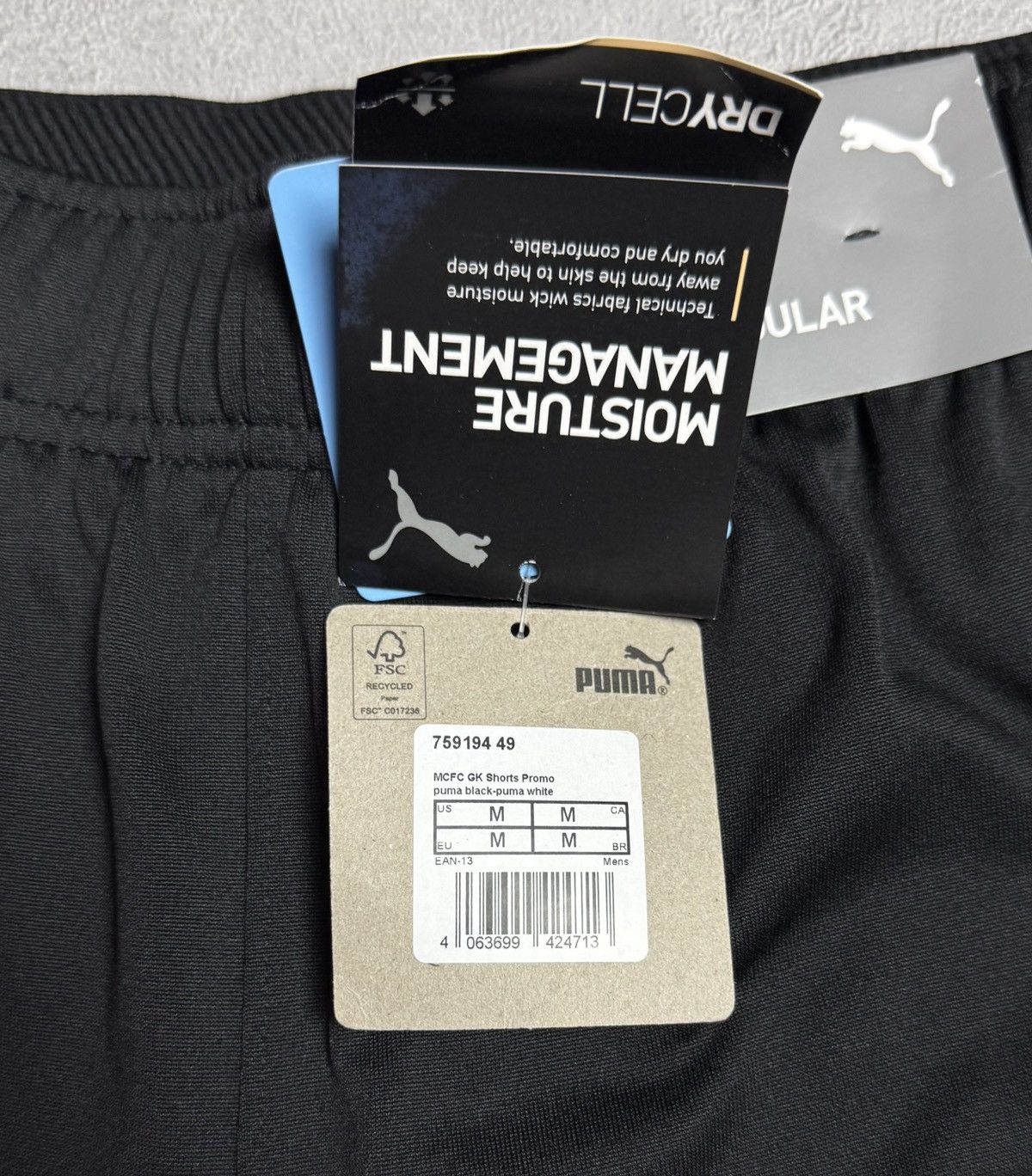 Puma Manchester City 2021 2022 Home Football Soccer Shorts Puma Size US 32 / EU 48 - 9 Thumbnail