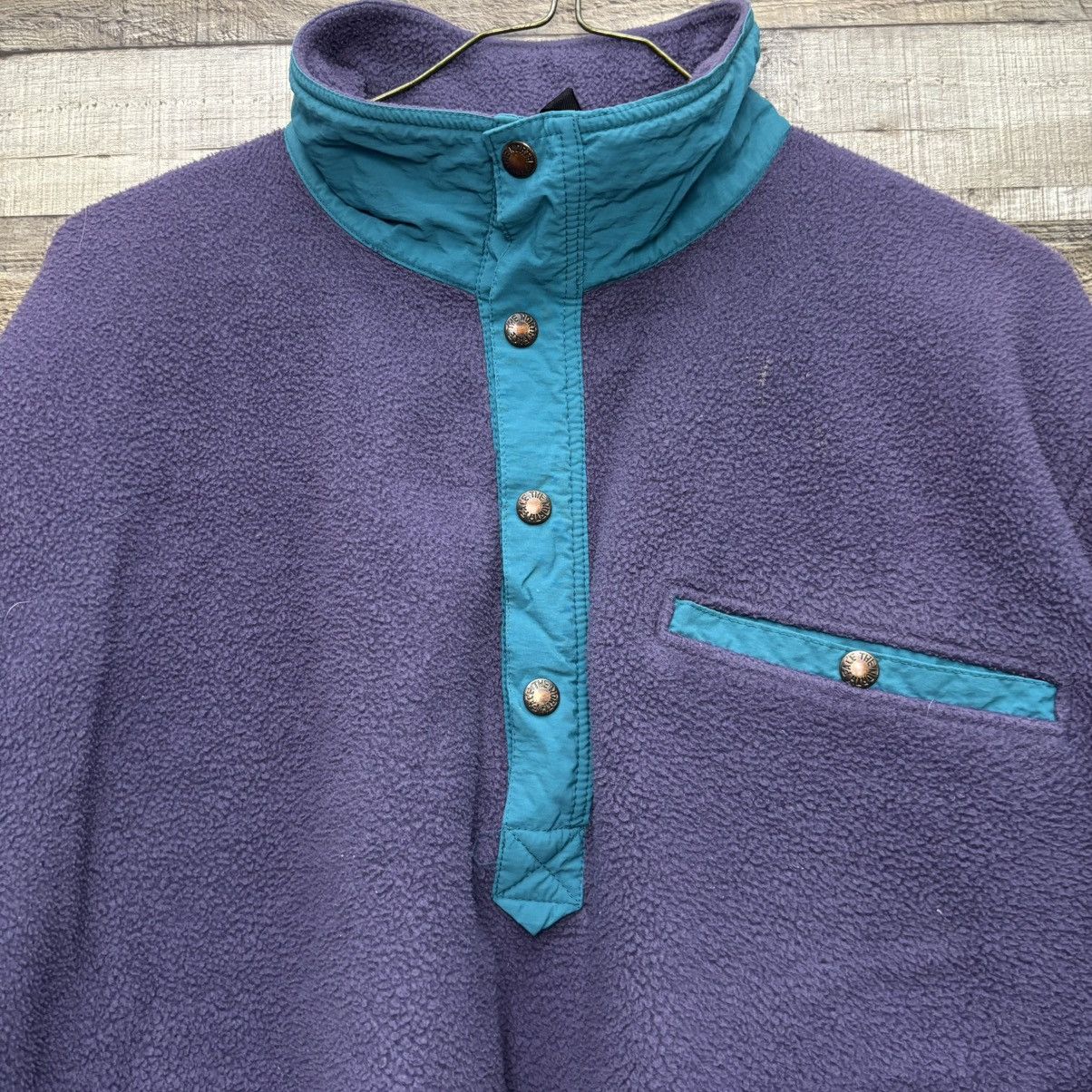 The North Face Vintage 1990s Purple The North Face Fleece Size US L / EU 52-54 / 3 - 1 Thumbnail