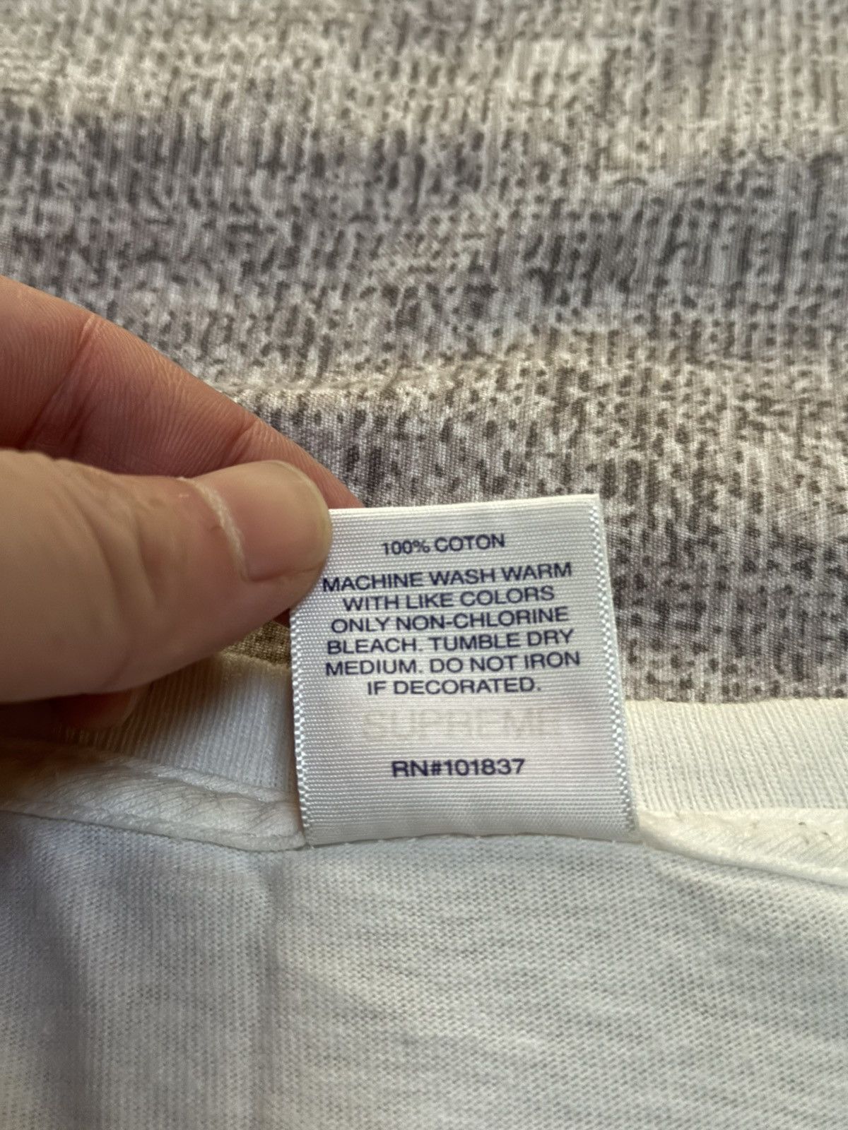 Supreme Supreme chicken dinner tee White Size US M / EU 48-50 / 2 - 5 Thumbnail