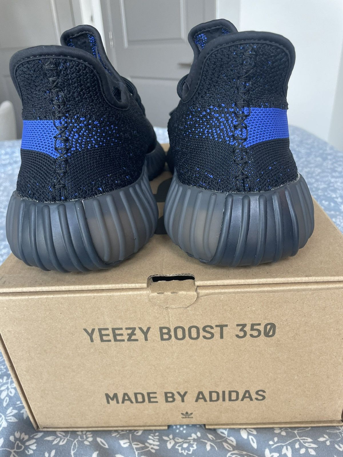 Adidas × Kanye West × Yeezy Yeezy Boost 350 Dazzling Blue Size US 12 / EU 45 - 4 Thumbnail