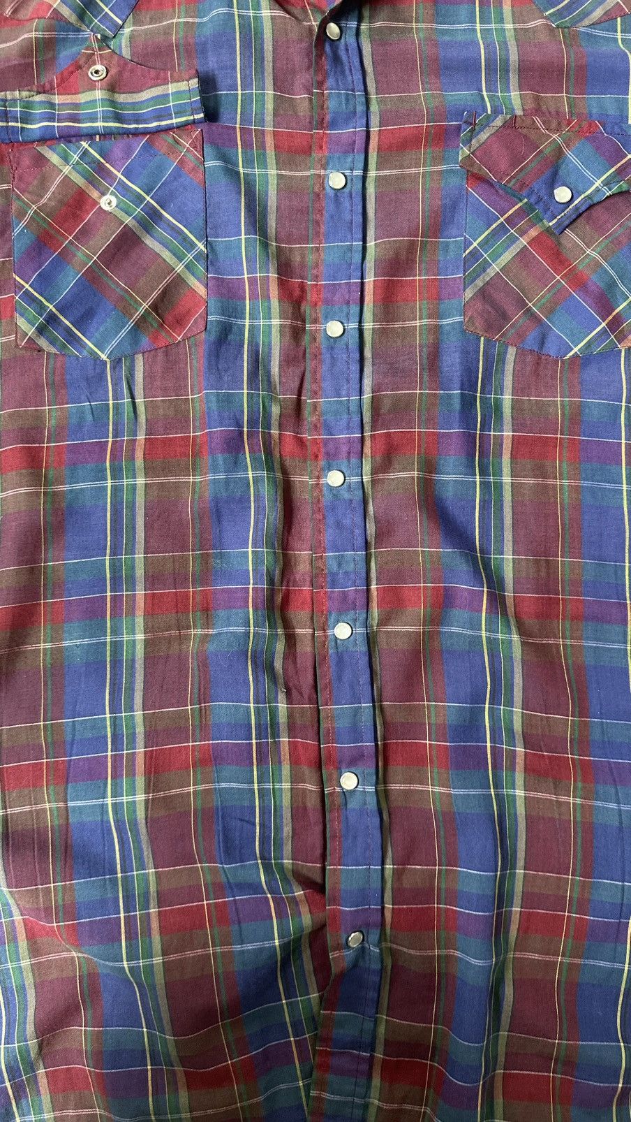 Vintage VINTAGE ELY CATTLEMAN PEARL SNAP WESTERN SHIRT Size US XXL / EU 58 / 5 - 3 Thumbnail