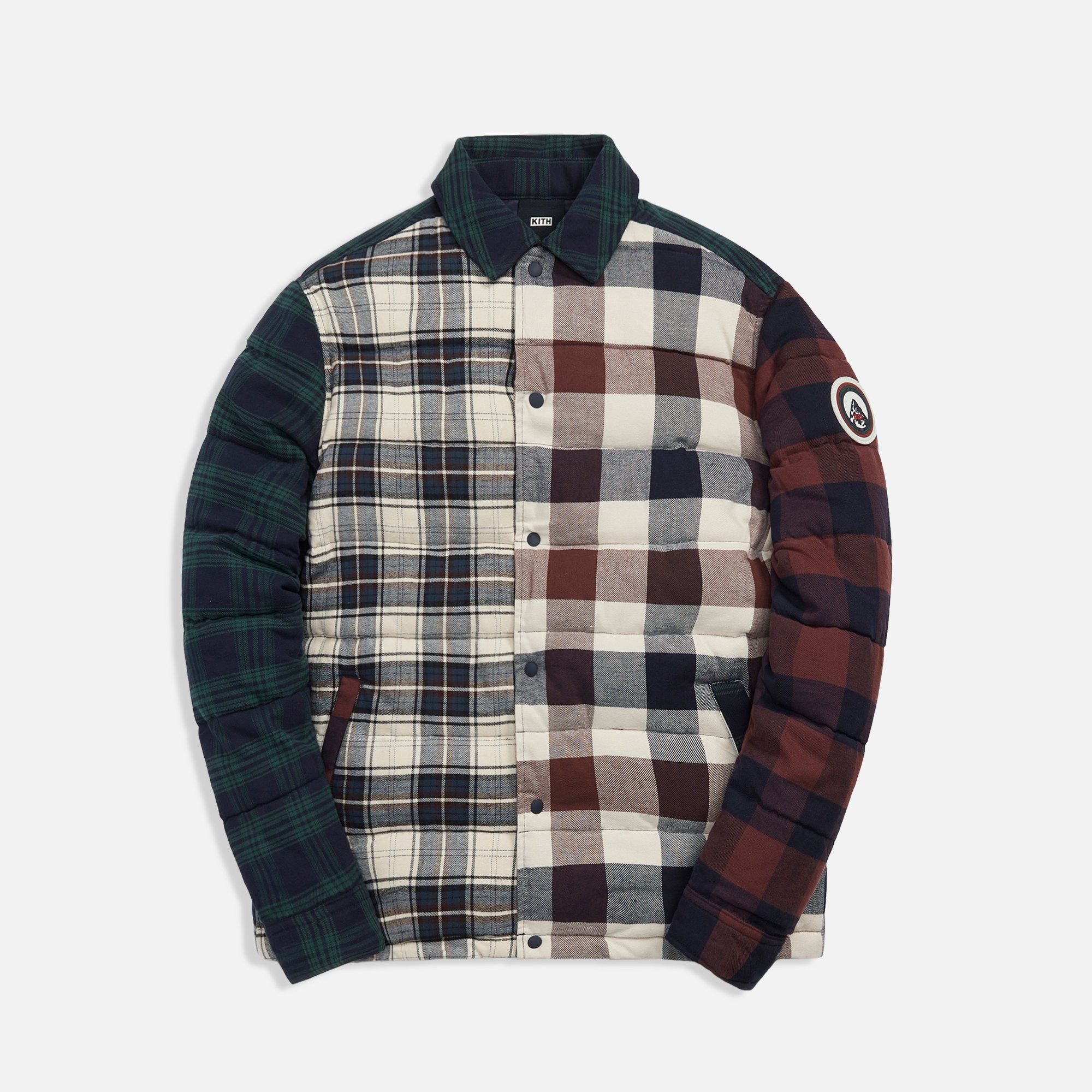 Kith KXTH Multi Plaid Murray Shirt Jacket(PADDED) Size US XS / EU 42 / 0 - 1 Thumbnail