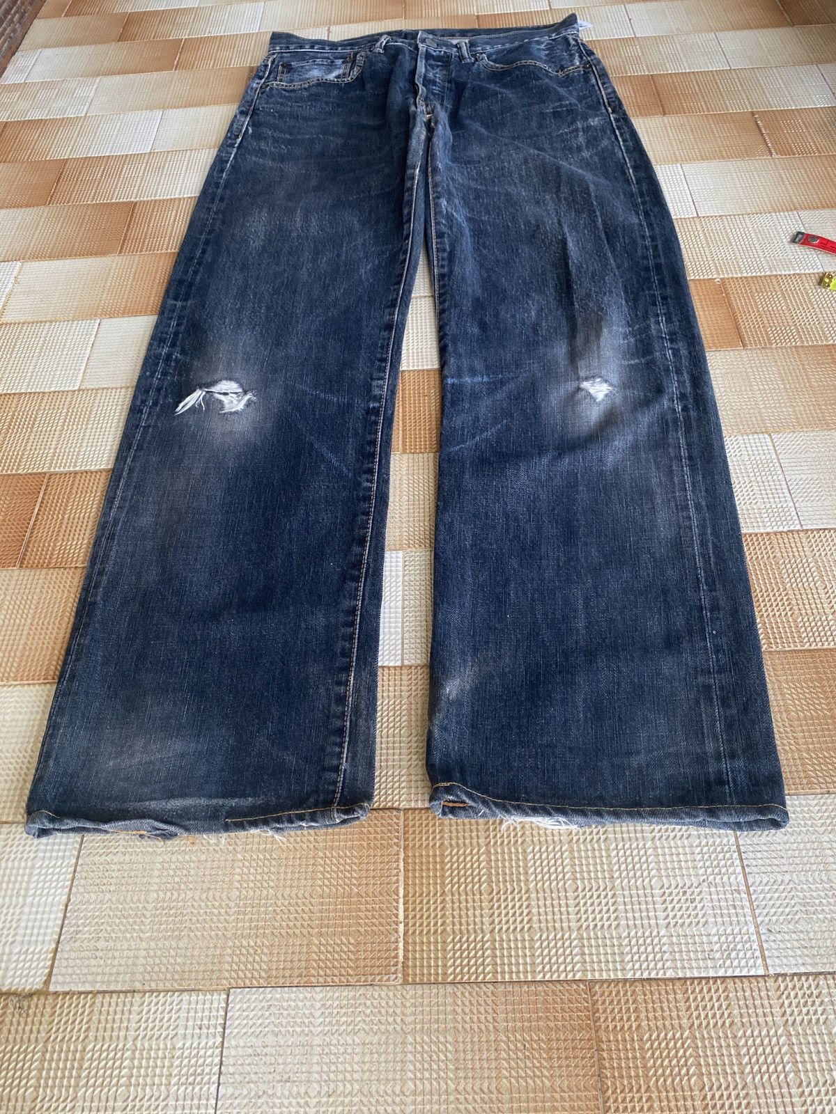 45rpm × If Six Was Nine × Vintage Vintage 45rpm selvedge denim Size US 31 - 1 Thumbnail