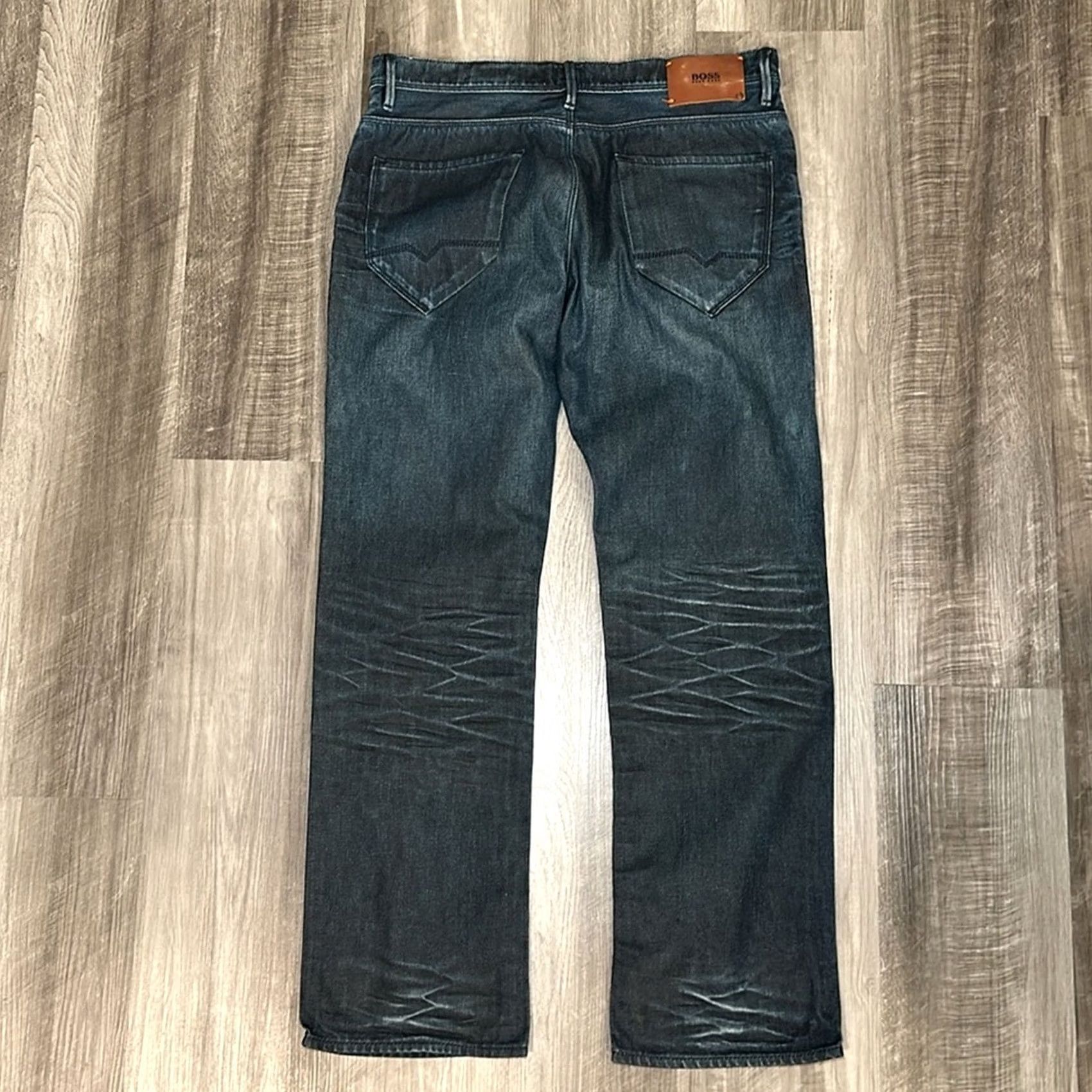 Vintage Hugo Boss BOSS Orange Regular Fit Light Coated Jeans 34 Size US 34 / EU 50 - 3 Thumbnail