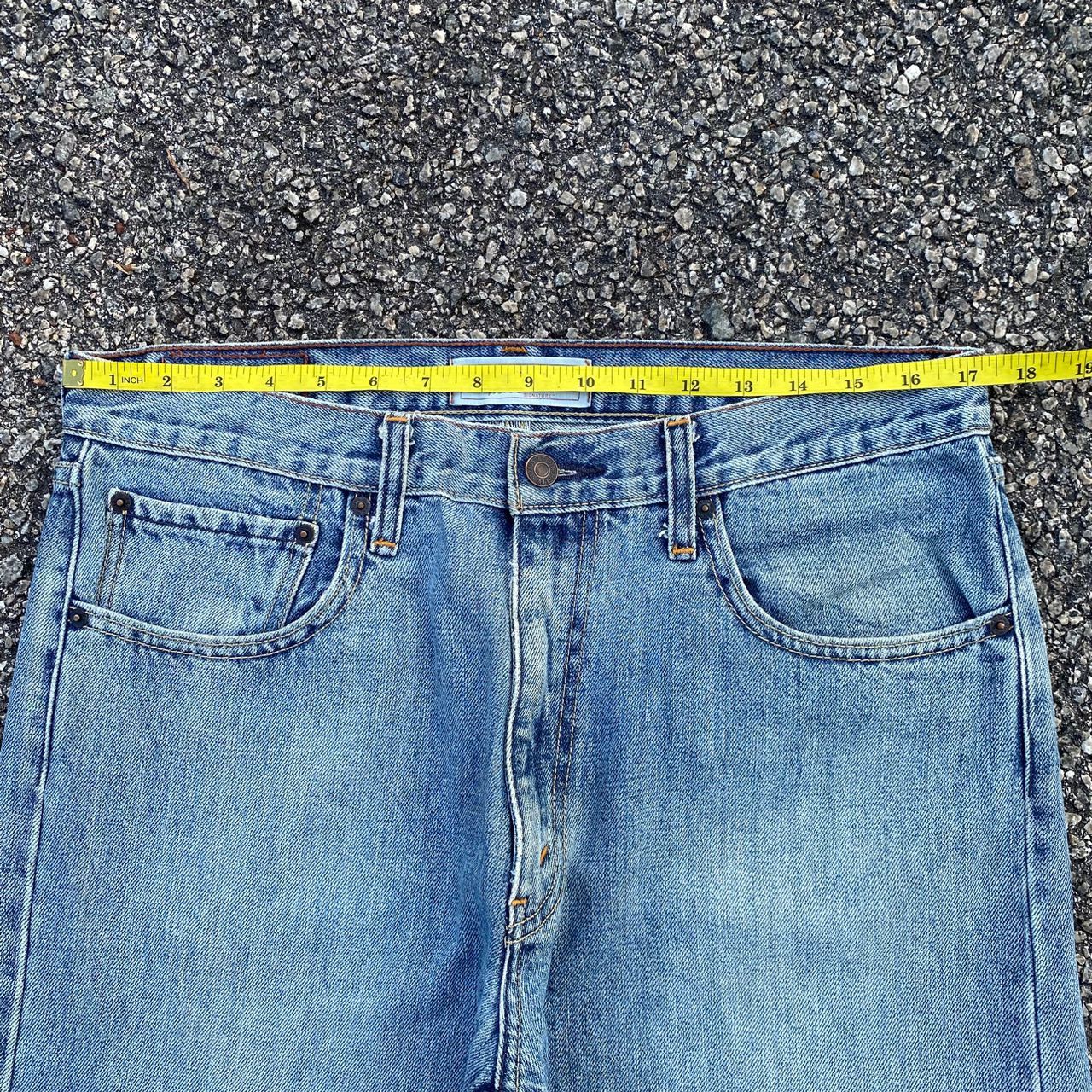 Levi's 💥Best Offer💥Vintage Levis Signature Baggy Denim Size US 34 / EU 50 - 5 Thumbnail
