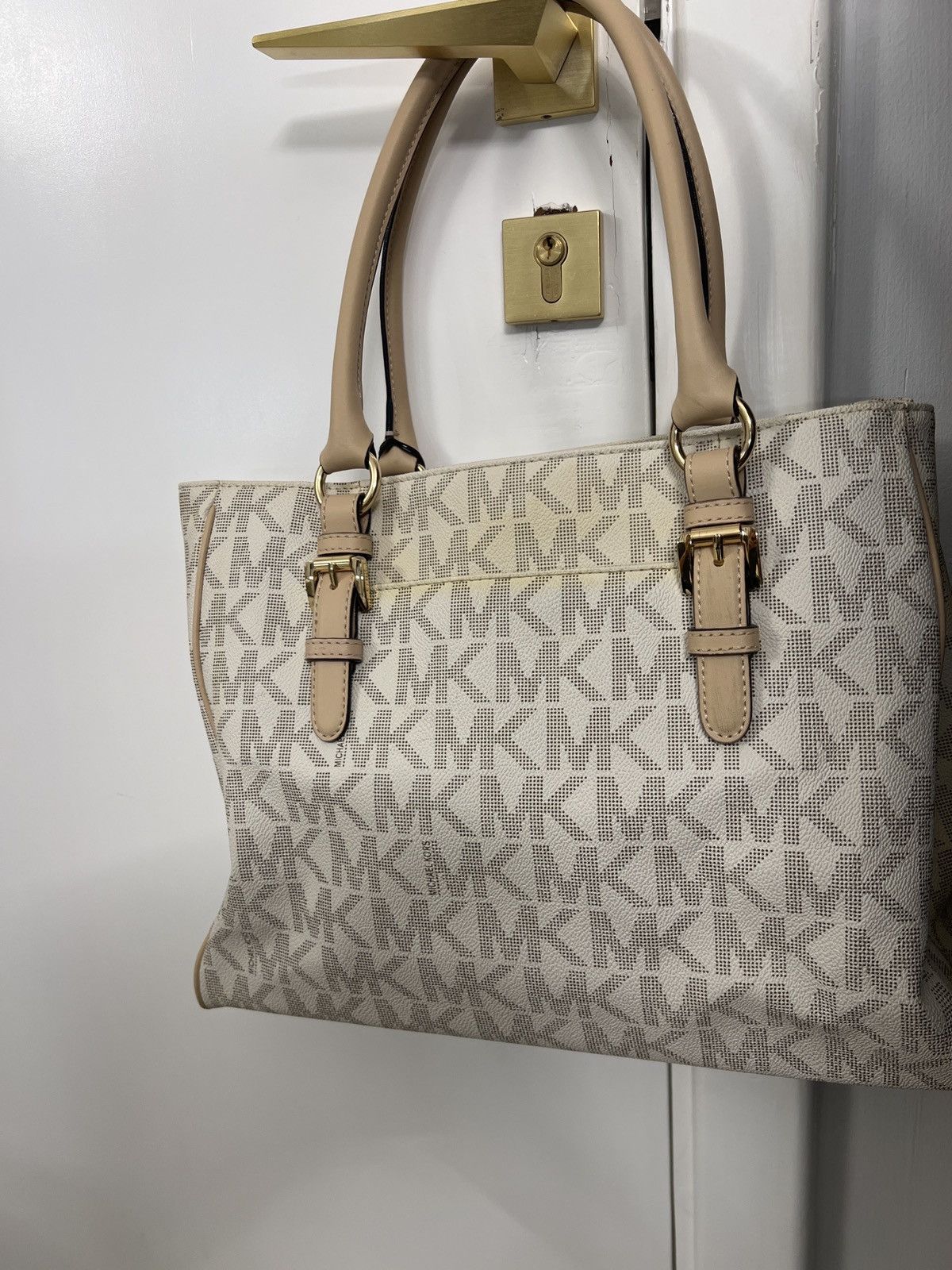Michael Kors michael kors ruthie large signature logo satchel Size ONE SIZE - 2 Thumbnail