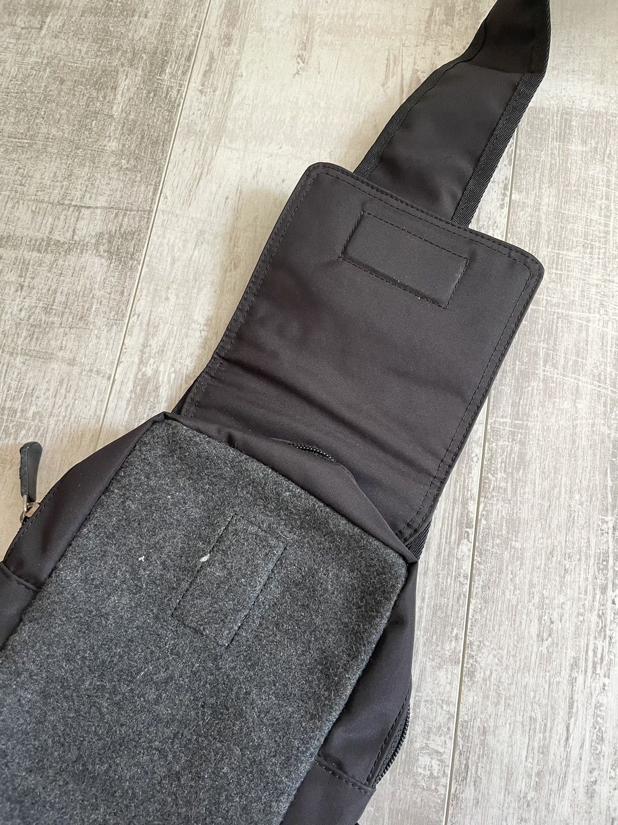 Kangol Kangol Double Bag Japan Style Y2K Black RARE Size ONE SIZE - 5 Thumbnail