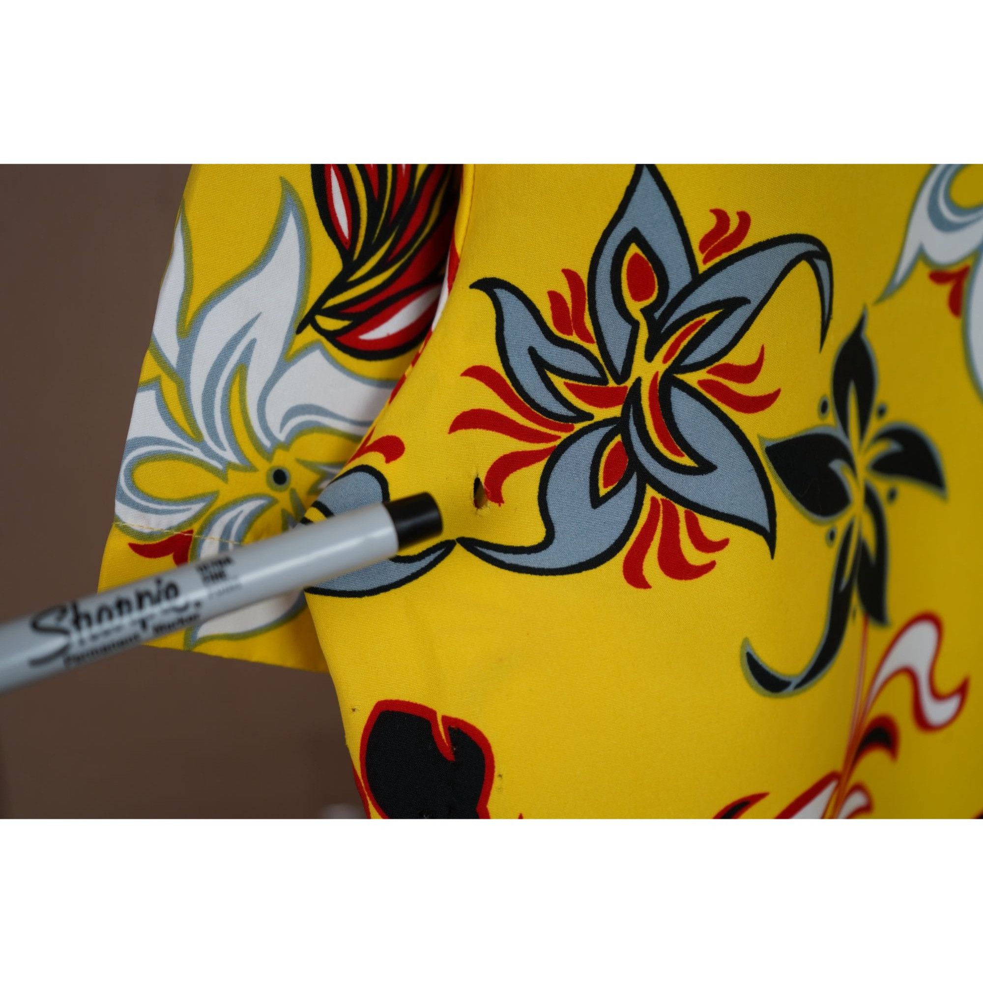 Vintage 90s Air Eagle Yellow Vintage Hawaiian Shirt Men's L #345 Size US L / EU 52-54 / 3 - 6 Thumbnail