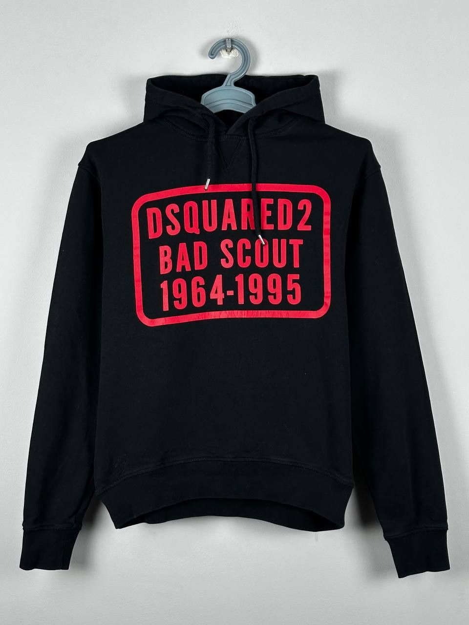 Dsquared2 Dsquared2 Hoodie Big Logo Spellout Boxy Hype Rare Size US L / EU 52-54 / 3 - 1 Thumbnail