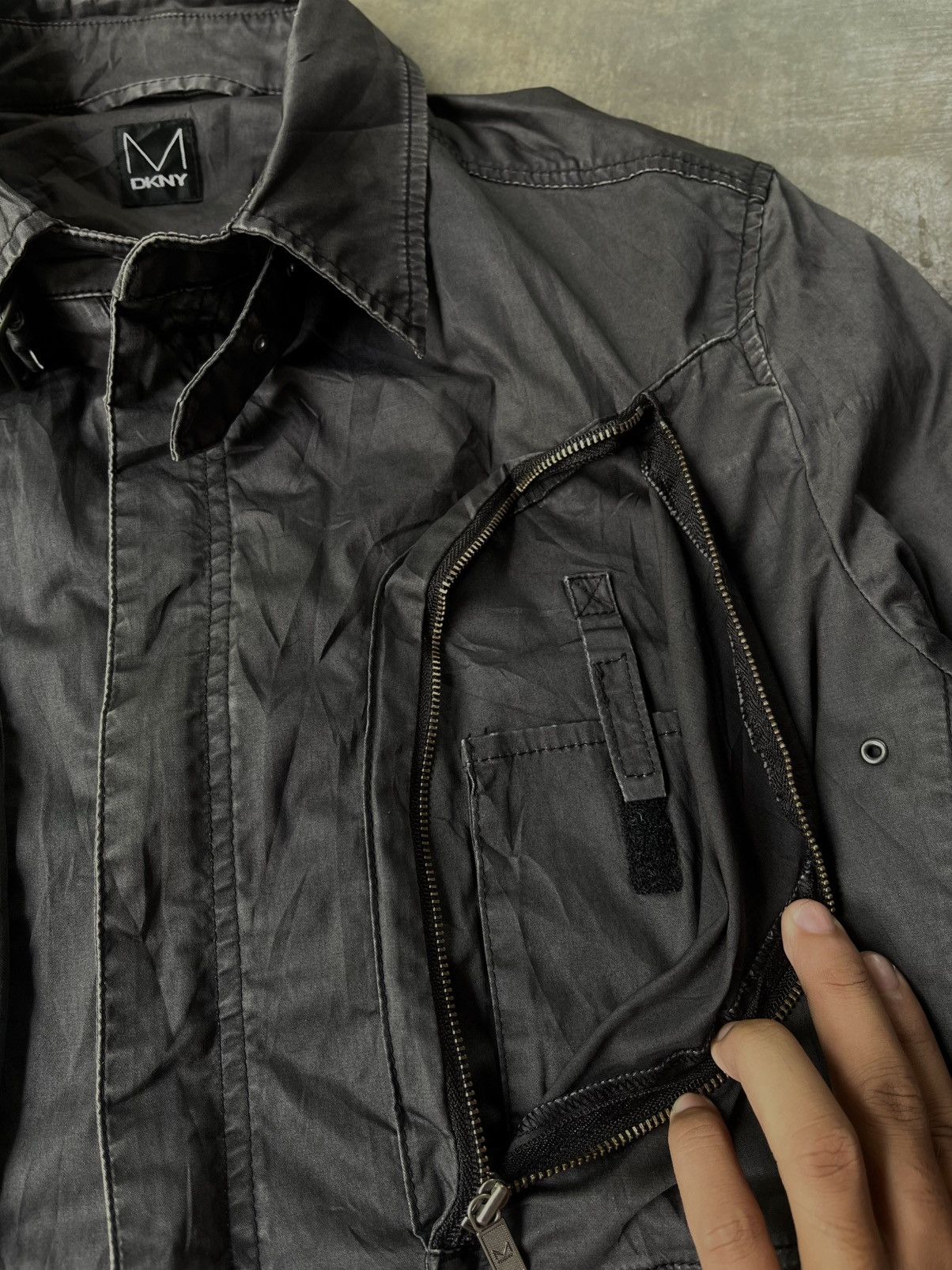 Japanese Brand Vtg DKNY Militery Jacket Size US XL / EU 56 / 4 - 10 Thumbnail