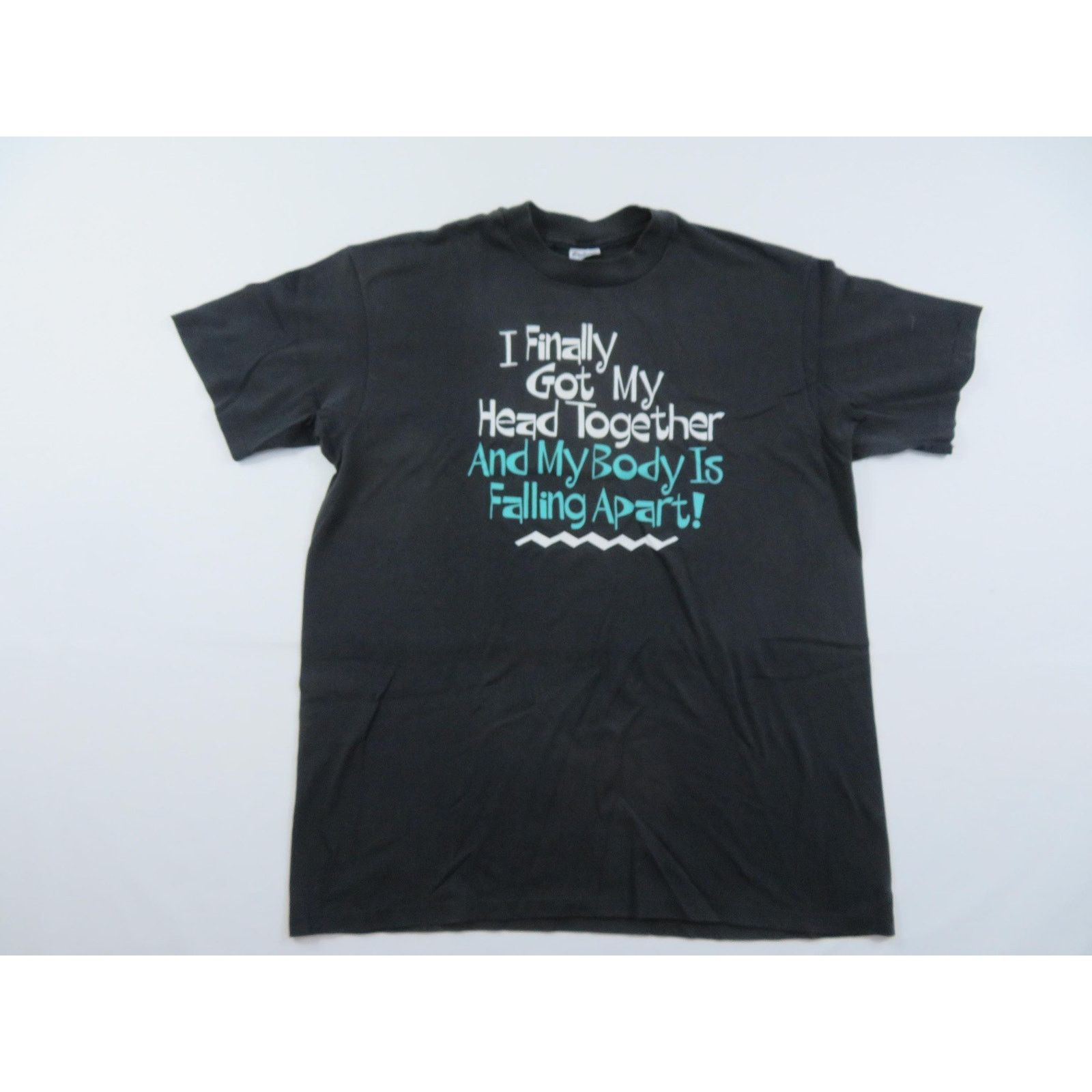 Other I Finally Got My Head Together Funny T-Shirt XL 1980s Size US XL / EU 56 / 4 - 1 Thumbnail
