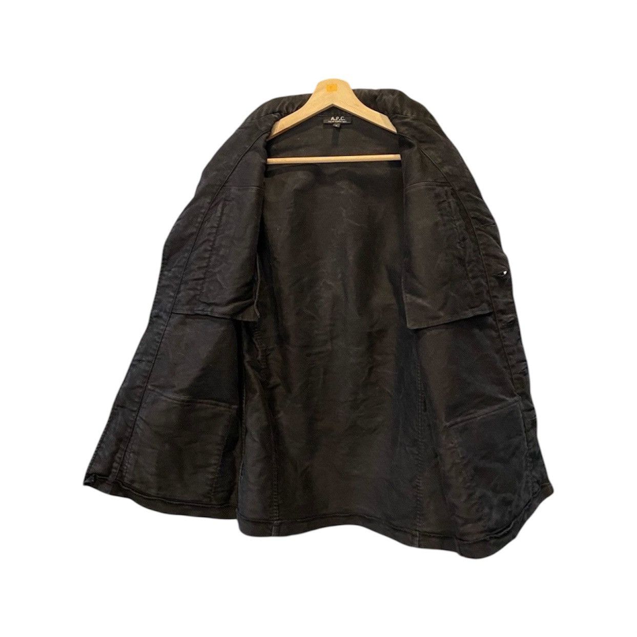 A.P.C. A.P.C Vintage Military Field Jacket Black Utility Chore Coat Size US M / EU 48-50 / 2 - 3 Thumbnail