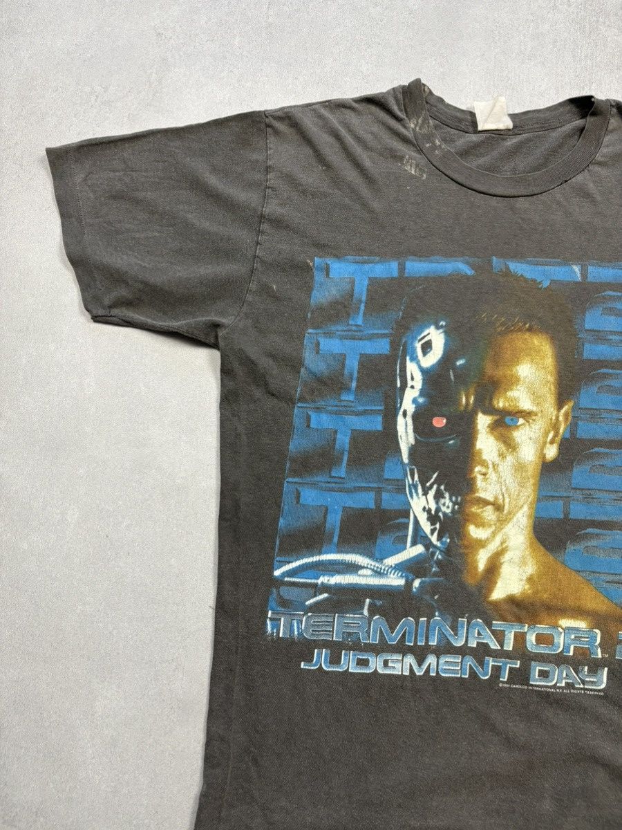 Vintage Vintage 1991 Terminator 2 Judgment Day Movie T-Shirt Movie Size US L / EU 52-54 / 3 - 3 Thumbnail