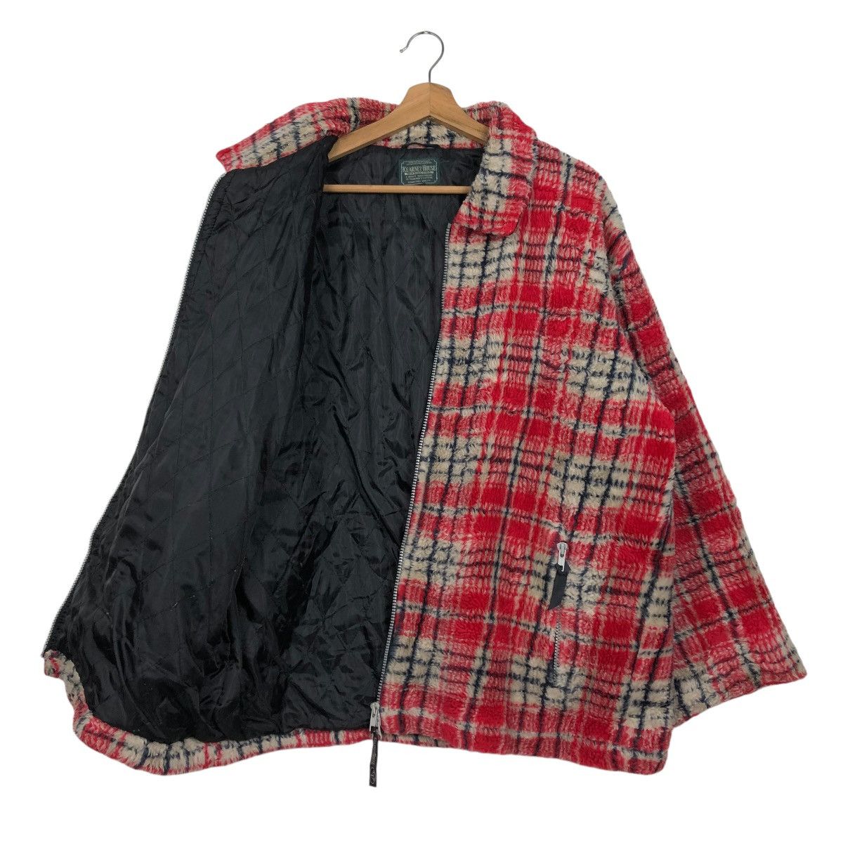 Hysteric Glamour 🔥VINTAGE ZIPPER JACKET FLEECE SHERPA KEARNEY HOUSE TARTAN Size US L / EU 52-54 / 3 - 13 Thumbnail