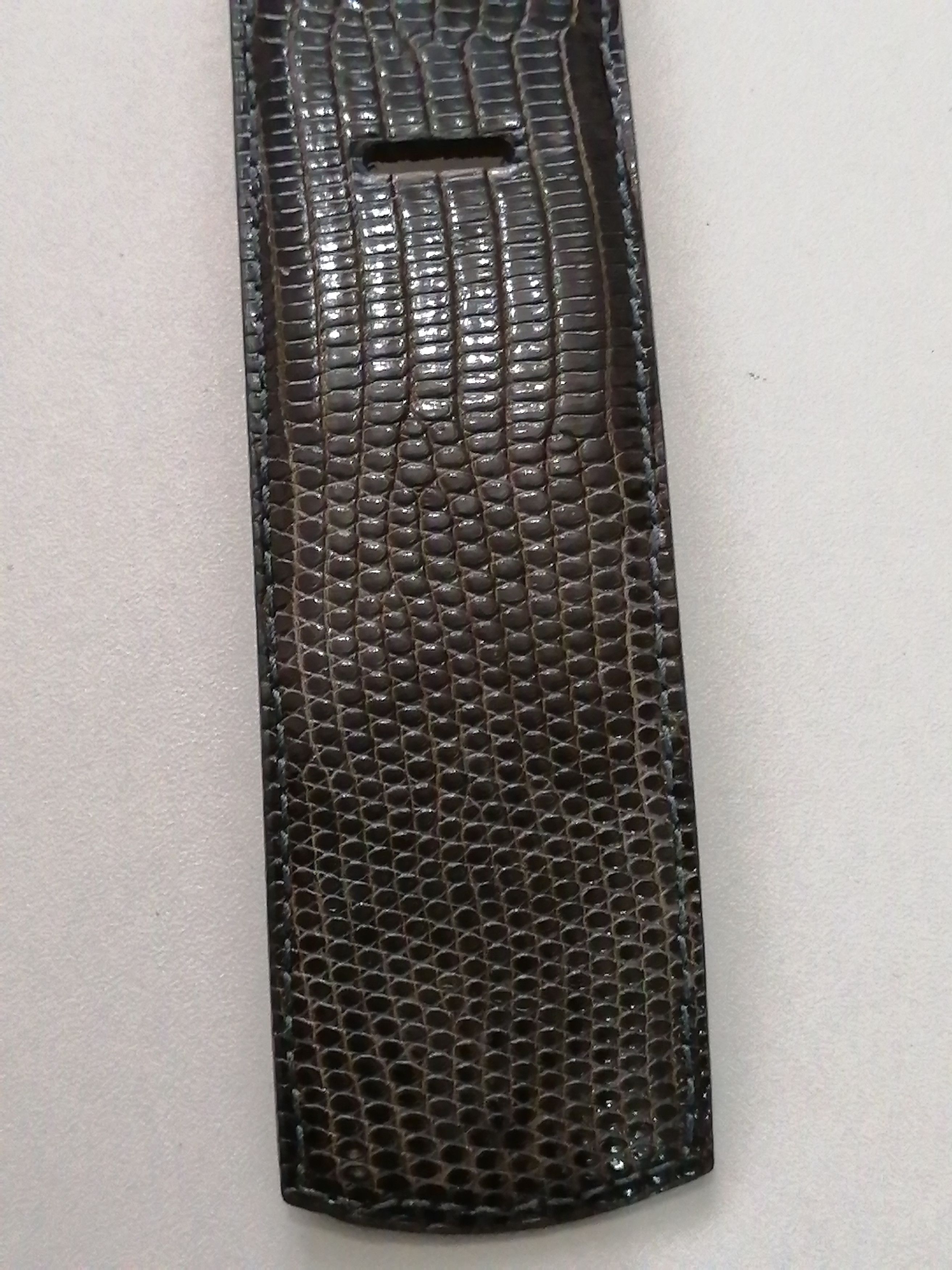 Other KARA ROSS NEW YORK GENUINE LIZARD BELT Size 34 - 13 Thumbnail