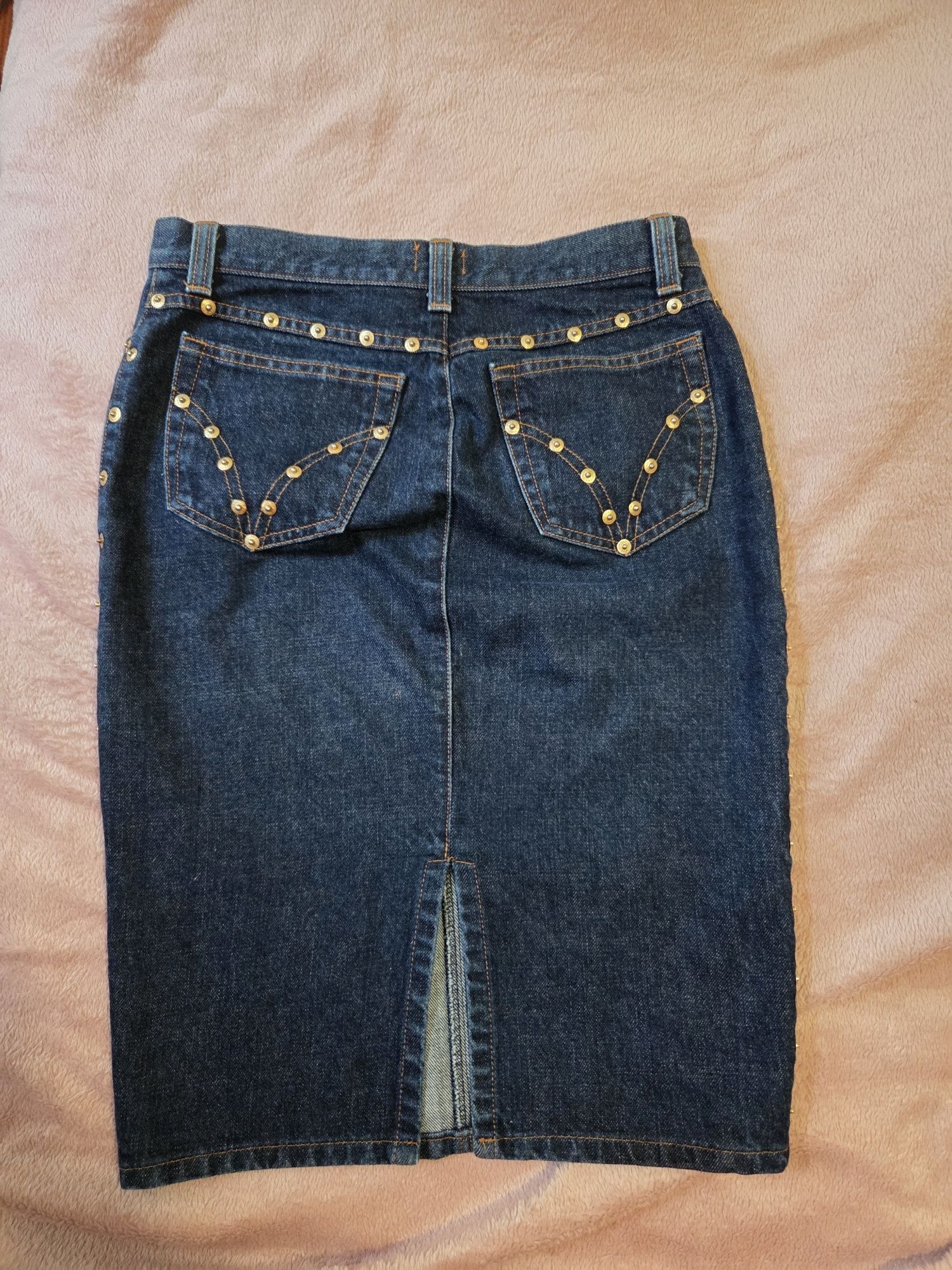 Dolce & Gabbana Dolce Gabbana Y2K Denim Skirt Size 28" / US 6 / IT 42 - 3 Thumbnail