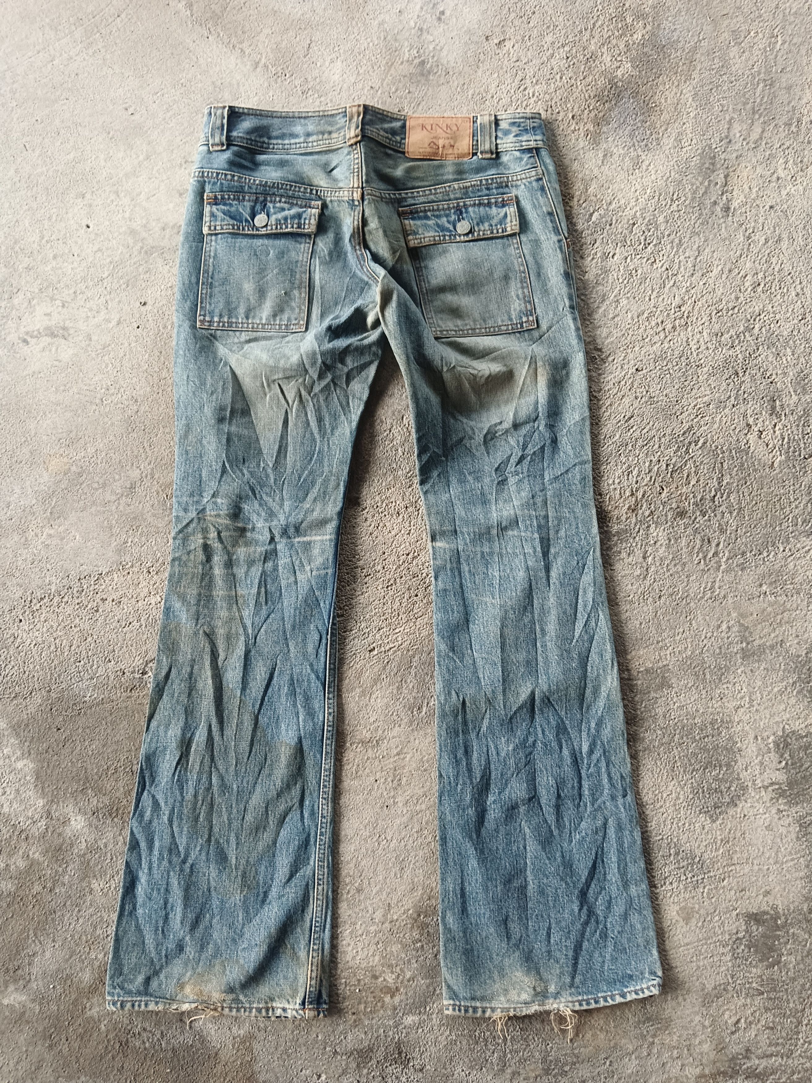 Hysteric Glamour Hysteric Glamour Bush Pants Faded Blue Denim Pants Size US 32 / EU 48 - 2 Thumbnail