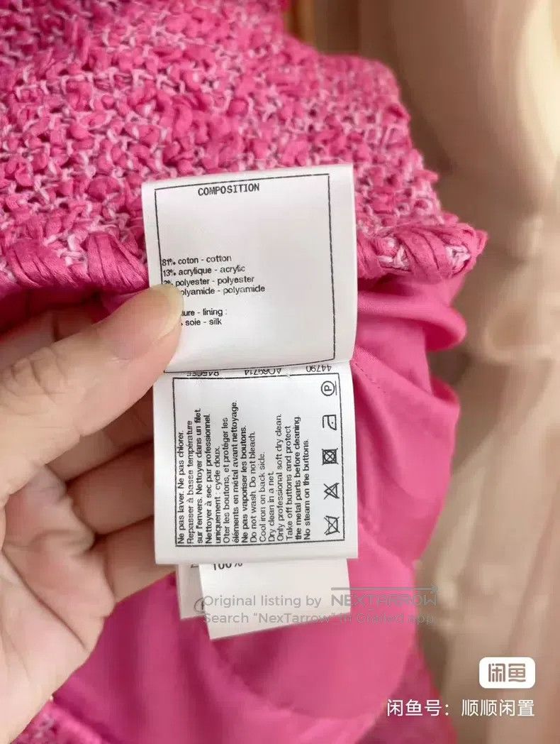 Chanel Chanel Pink coat Size XS / US 0-2 / IT 36-38 - 6 Thumbnail