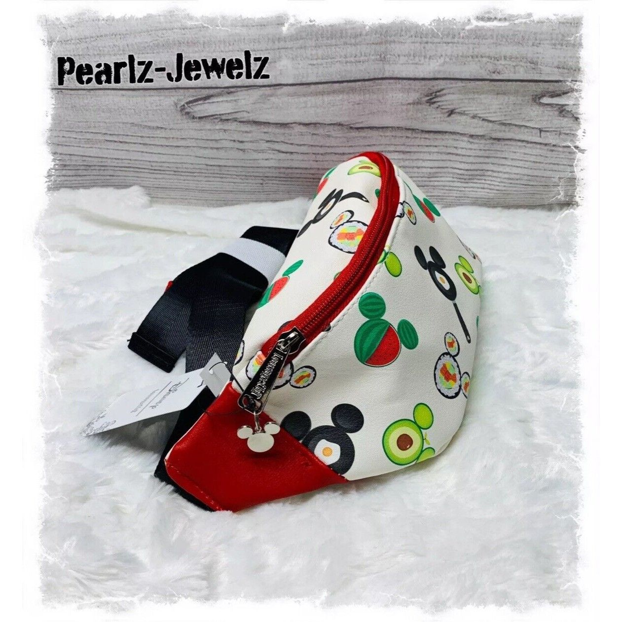 Disney Loungefly Disney Mickey Mouse Foods Fanny Pack Fannypack Box Size ONE SIZE - 2 Thumbnail