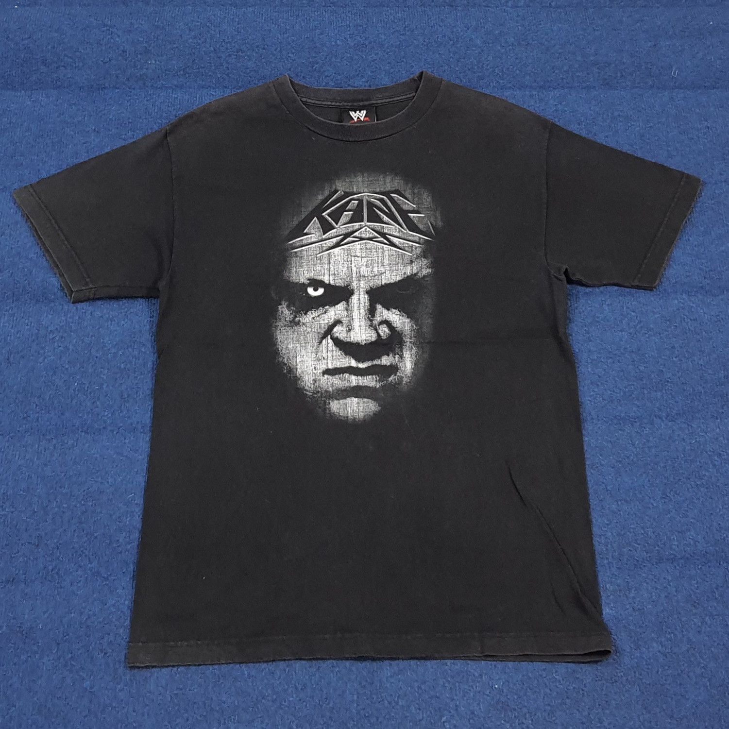 WWE Vintage WWE Kane American Wrestler Tshirt C299N3 Size US M / EU 48-50 / 2 - 1 Thumbnail