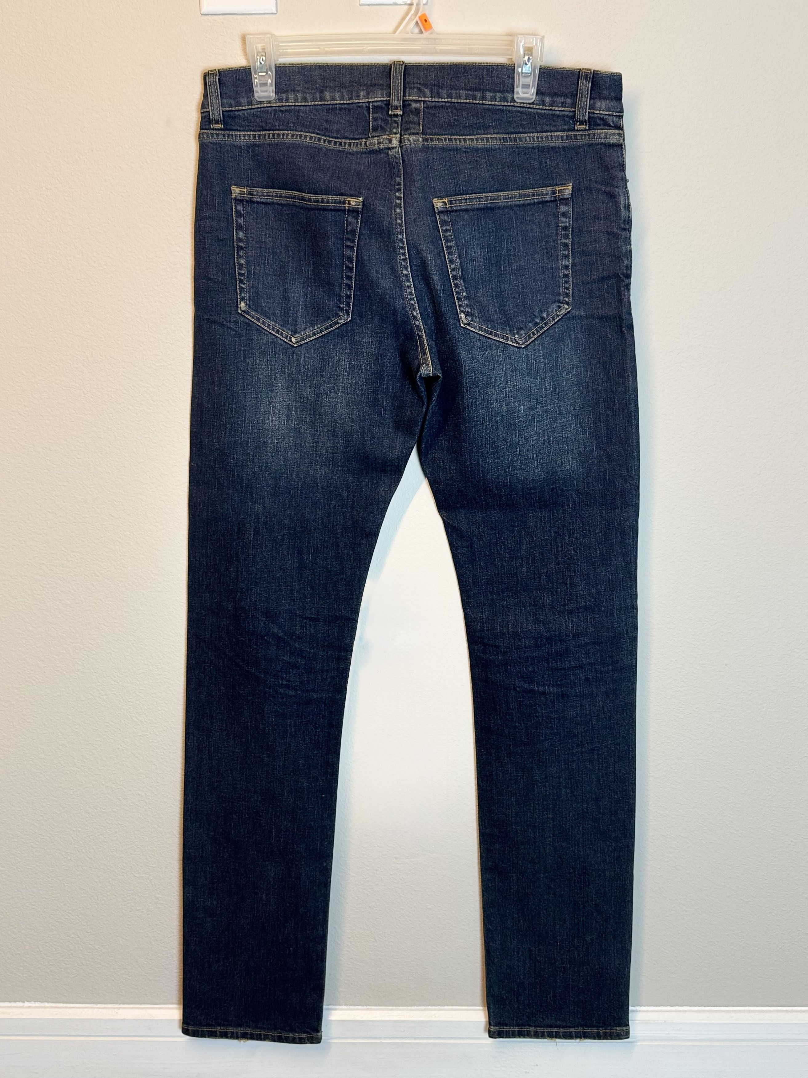 Saint Laurent Paris Saint Laurent Classic Indigo Denim Size US 32 / EU 48 - 4 Thumbnail