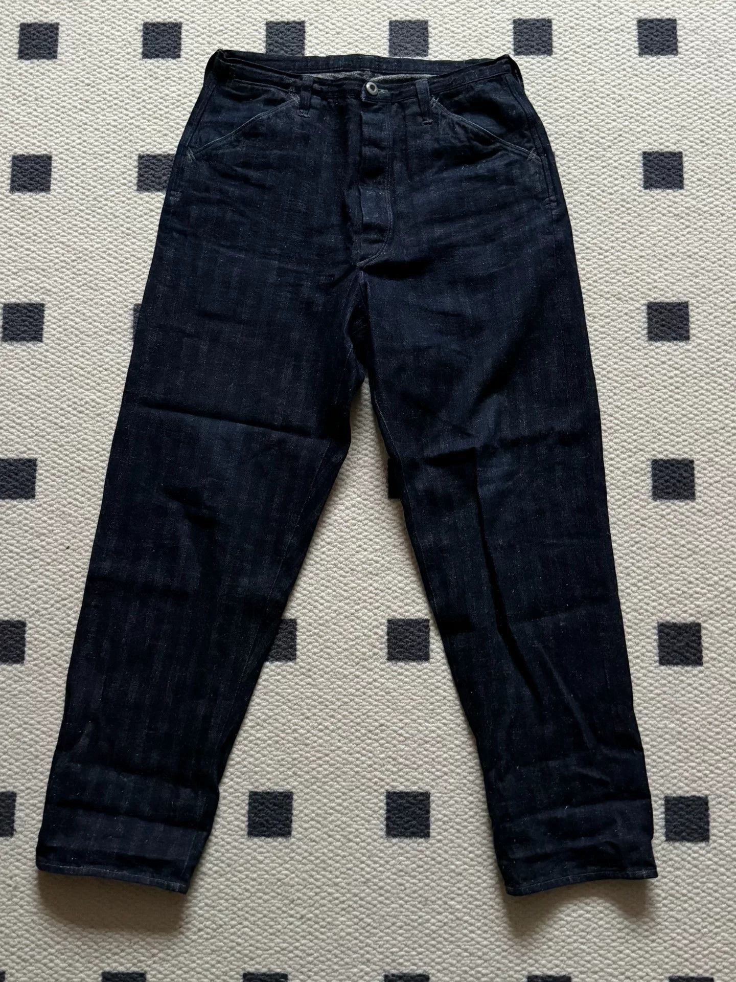MotivMfg Motiv Mfg Indigo Dyed Pants Size US 38 / EU 54 - 1 Thumbnail