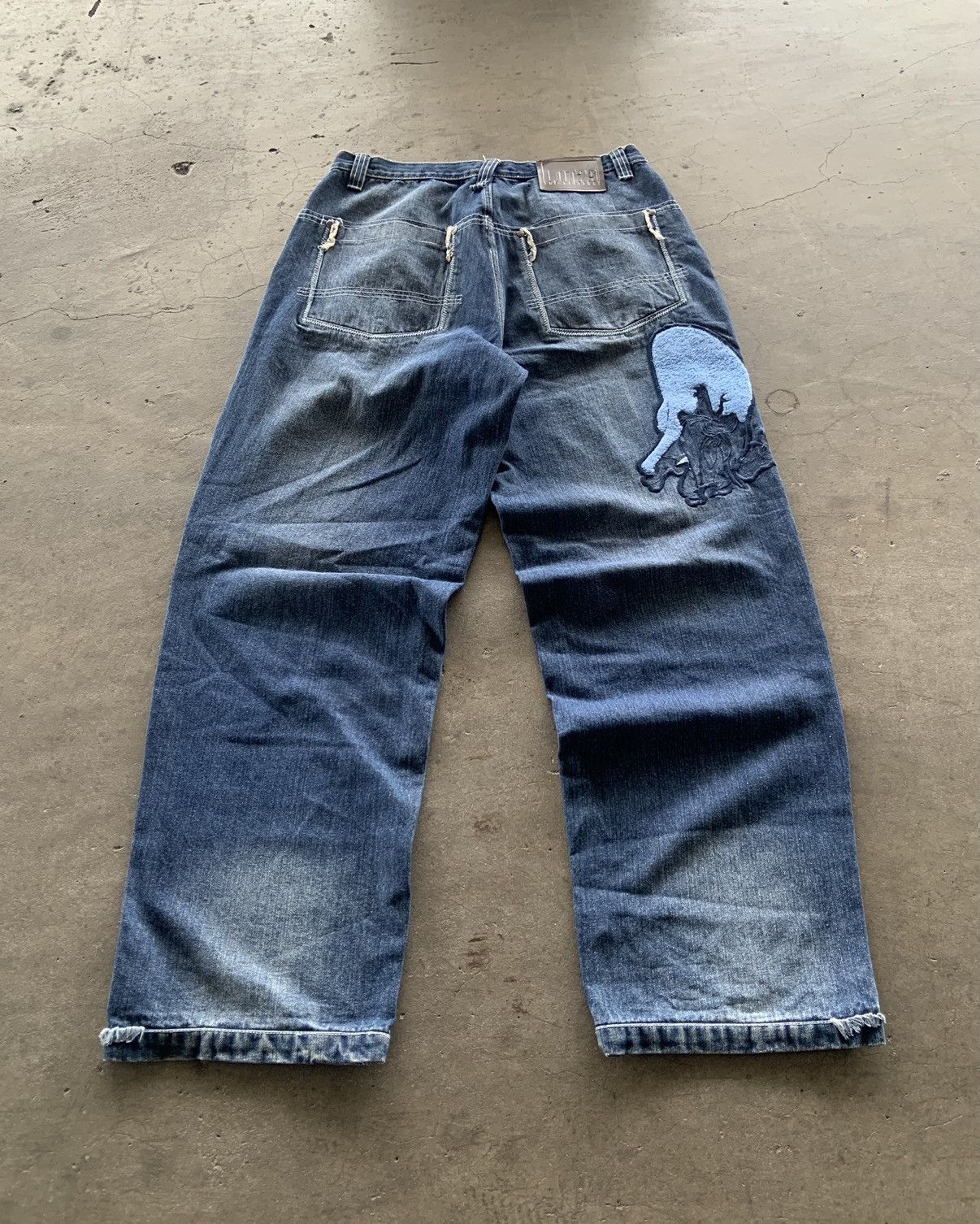 JNCO 2000s Lot29 Denim Super Baggy Jeans Size US 34 / EU 50 - 5 Thumbnail