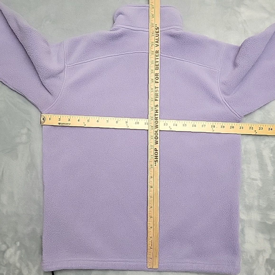 Vintage VINTAGE L.L.Bean Jacket Womens Small Purple 1/4 Zip Fleece Pullover Outdoors Made in USA Size S / US 4 / IT 40 - 8 Thumbnail