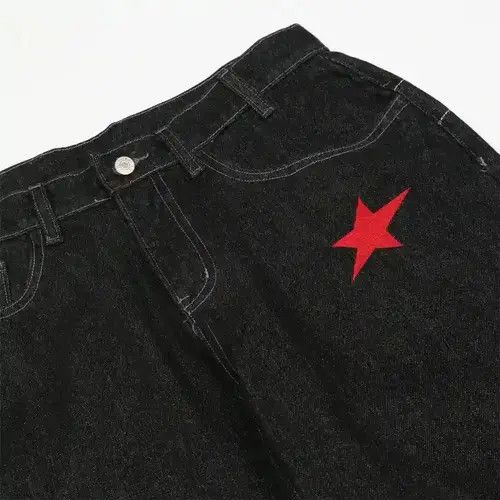 Designer × Japanese Brand × Vintage baggy y2k graphics hiphop pants Size US 30 / EU 46 - 4 Thumbnail